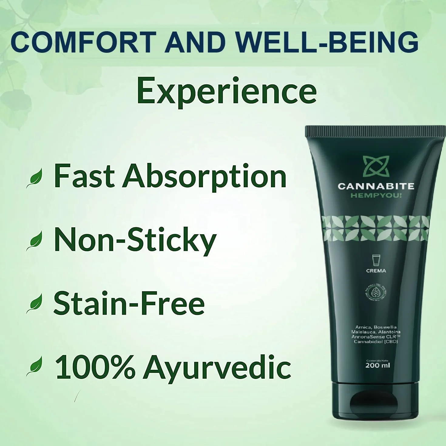 AKTIV KREM MASAŻOWY 200 ml z ARNICA, Alantoina, Boswellia, Cbd (Cannabidiol). Lekka konsystencja. Łatwe wchłanianie