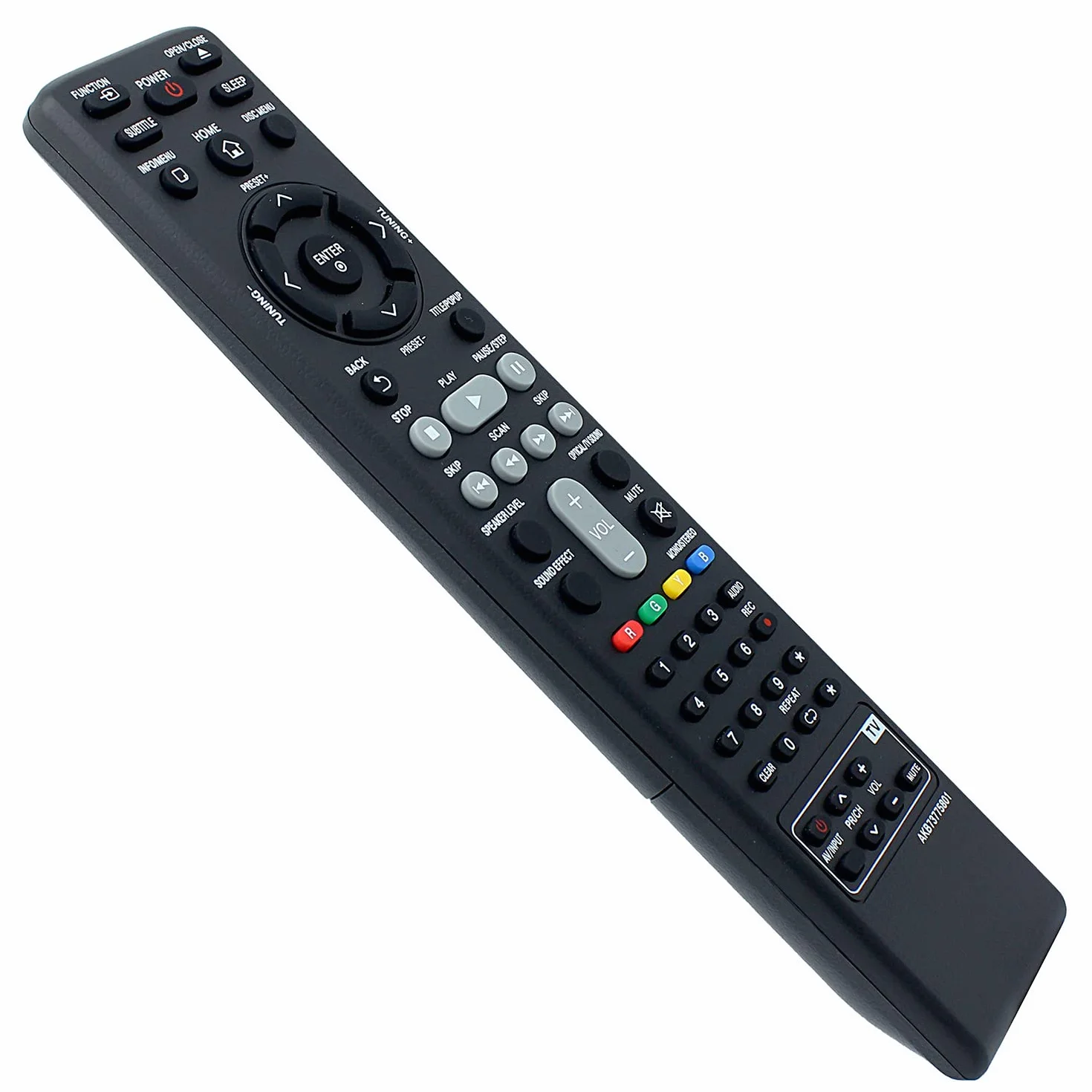 Zamiennik pilota do LG Blu-ray Kino domowe BH4030S BH4430P BH4530T BH5140 BH5140S BH5140SF0 BH5440P BH5540T BH6230S BH6240S BH6330H BH6340H