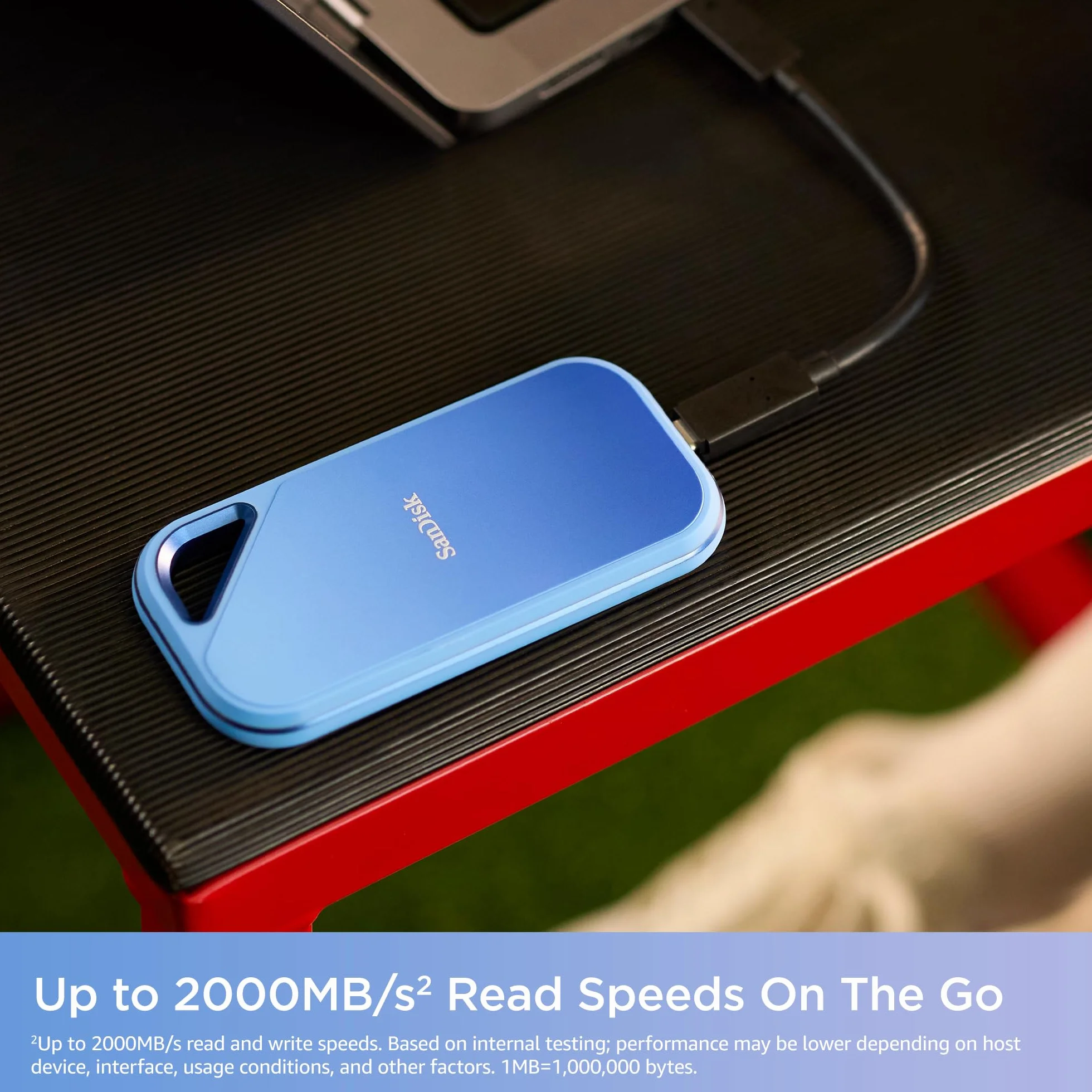 SanDisk Creator Pro Portable NVMe SSD 1 TB IP65 2000 MB/s