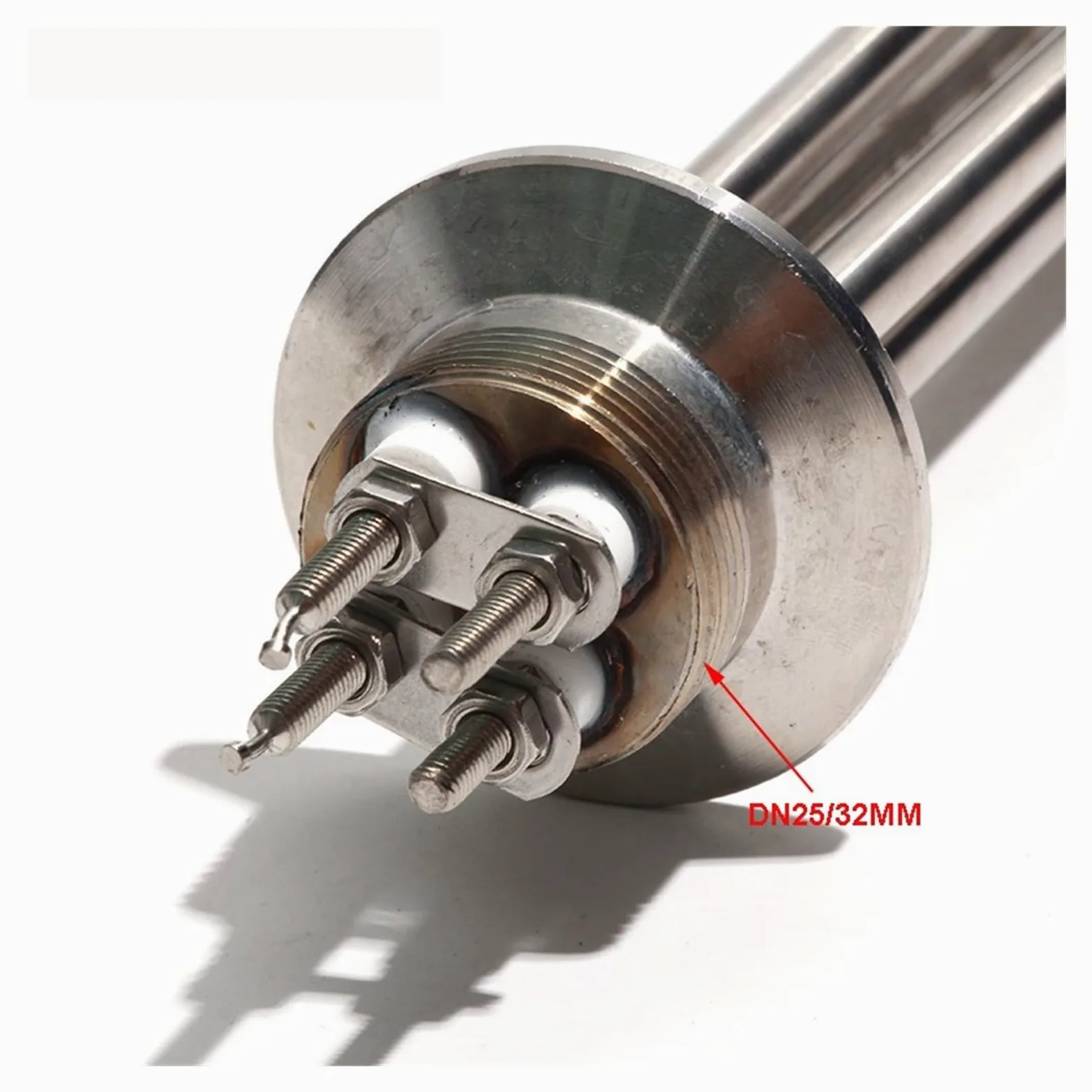 Elektryczny element grzejny do wody zanurzeniowy 220 V, 1,5” Tri-Clamp, 50,5 mm, grzałka parzenia, rura 304SUS(220V 1.5KW 200mmL)