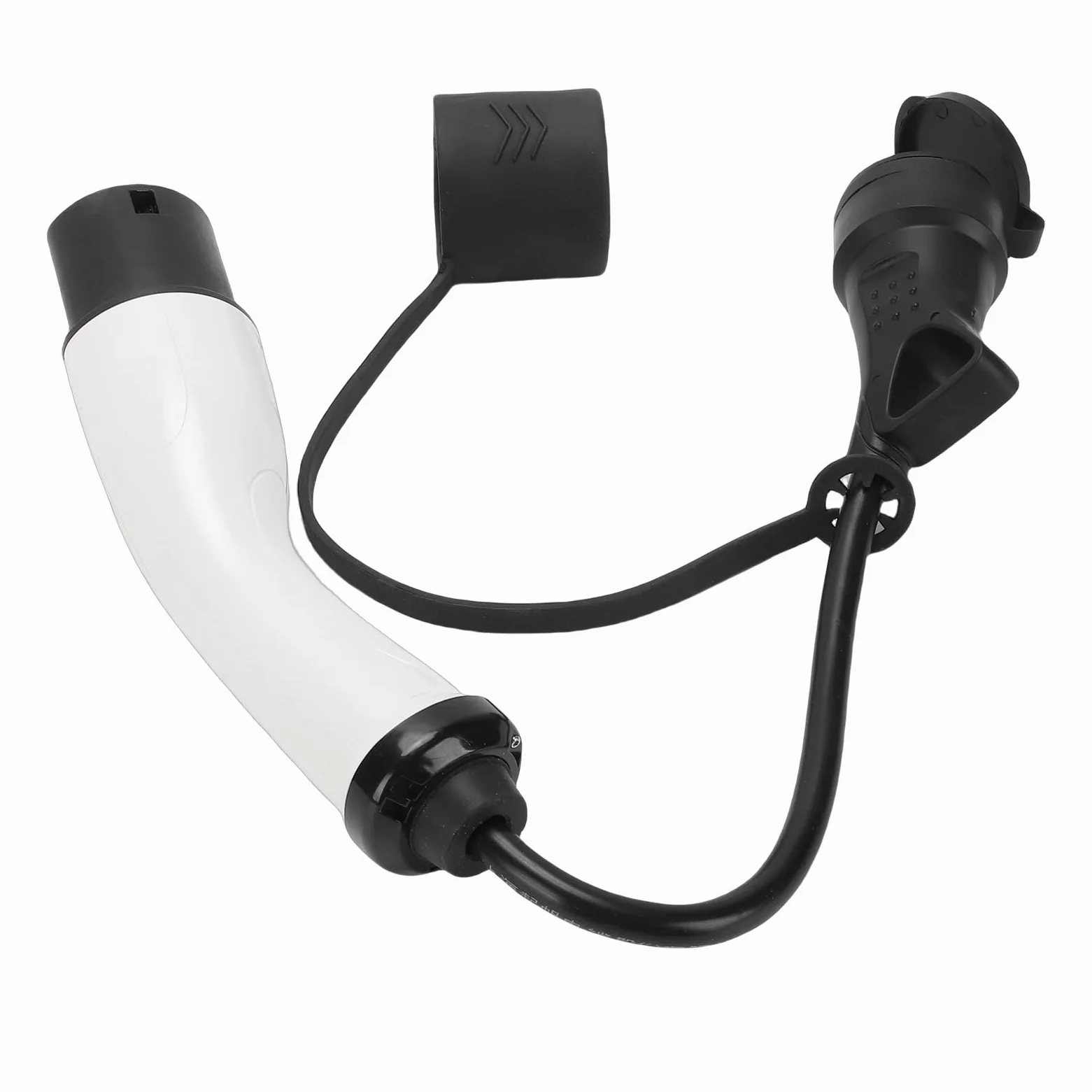 Adapter Typu 2 Do EV PC Nylonowy Konwerter ładowania 16A 3,3 KW IP54 Przenośna Wtyczka Wyładowcza EV Do Złącza Typu 2 Garaż Domowy Użytku w Podróży