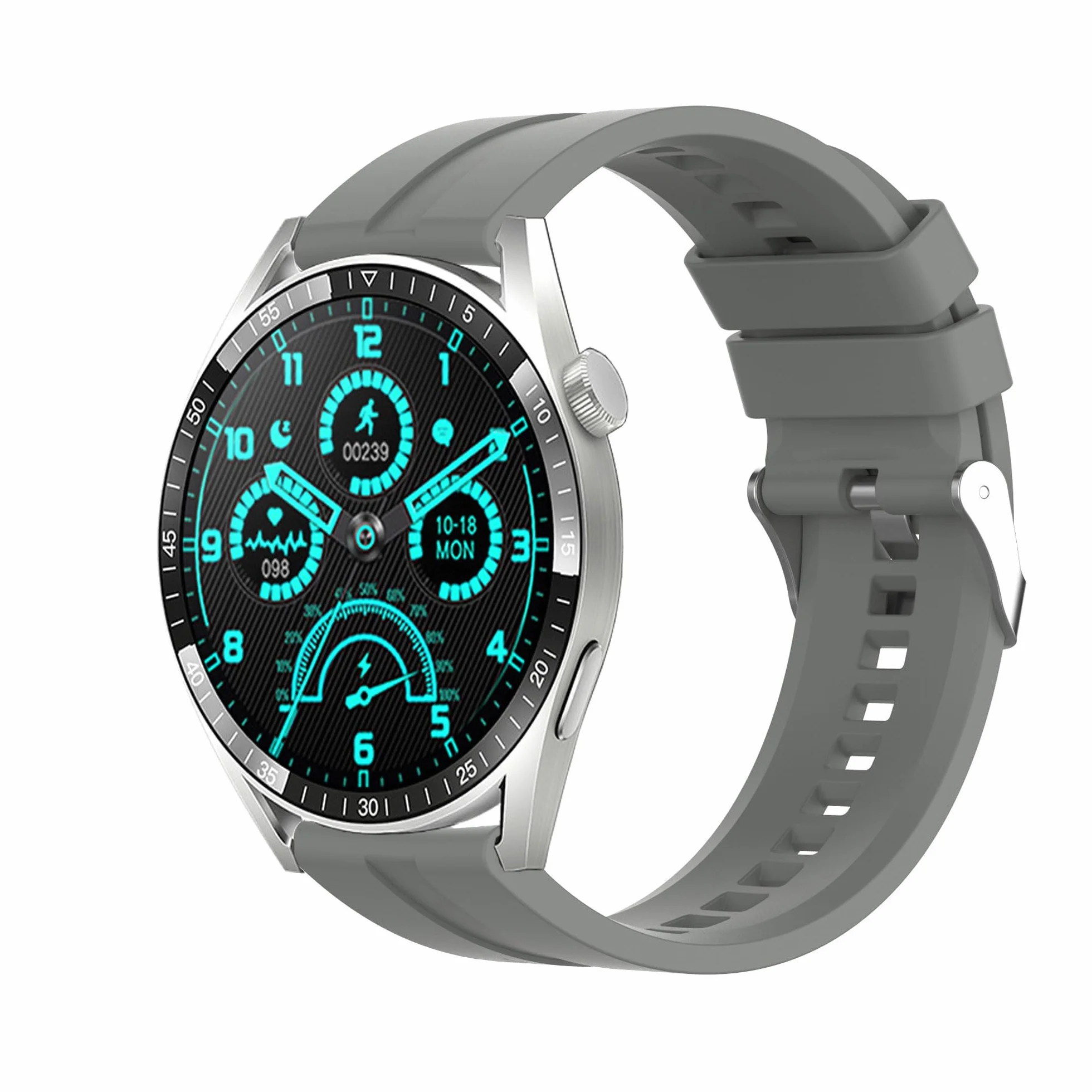 INF Pasek kompatybilny z Garmin/Huawei/Samsung Galaxy Watch/Gauchi COROS 22 mm, pasek do zegarka dla mężczyzn i kobiet, sportowy silikonowy pasek, 22 mm de large