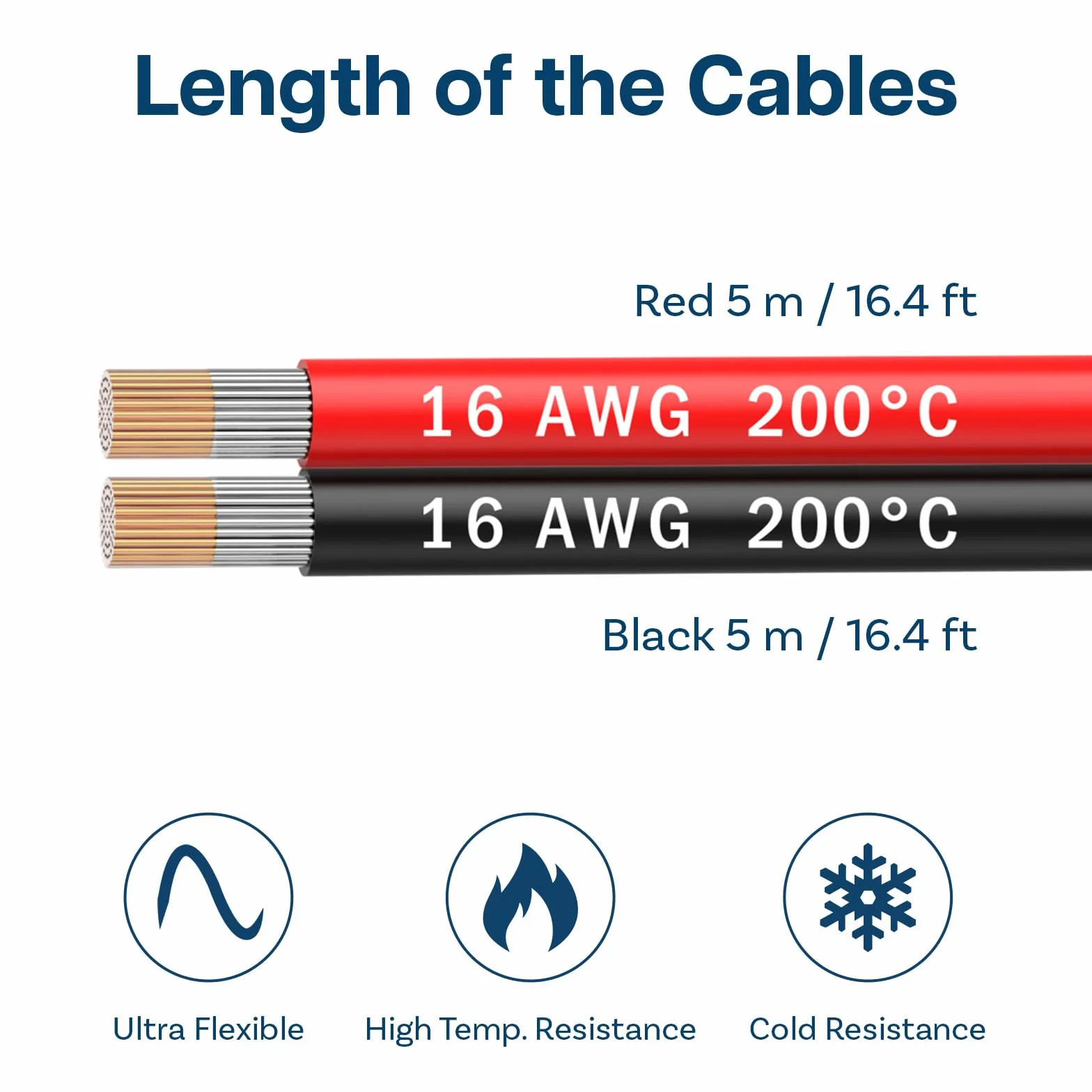 MMOBIEL 16 AWG Elektryczny Przewód Równoległy – 16 Gauge 5m / 16.4ft - Cyna Kabel Miedziany - 2 Żyłowy do Przewodów Samochodowych - Taśmy LED, Przewody Audio/Głośnikowe, Lampy