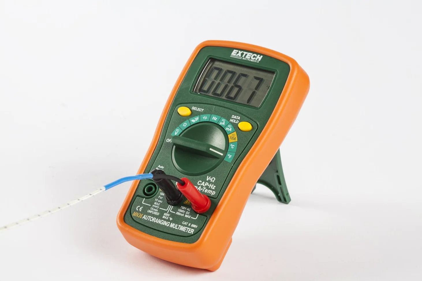 Extech Cyfrowy mini multimetr, 1 sztuka, MN36