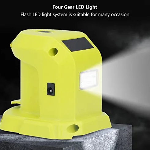 Adapter Akumulatora 18V, Konwerter do P743 18V 14,4V z Podwójnymi Portami USB i Diagnozowymi Światłami LED