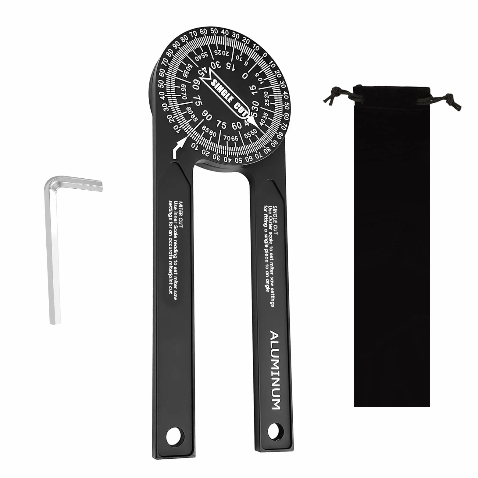 Flintronic Kątomierz, kąt uderzenia metalowy