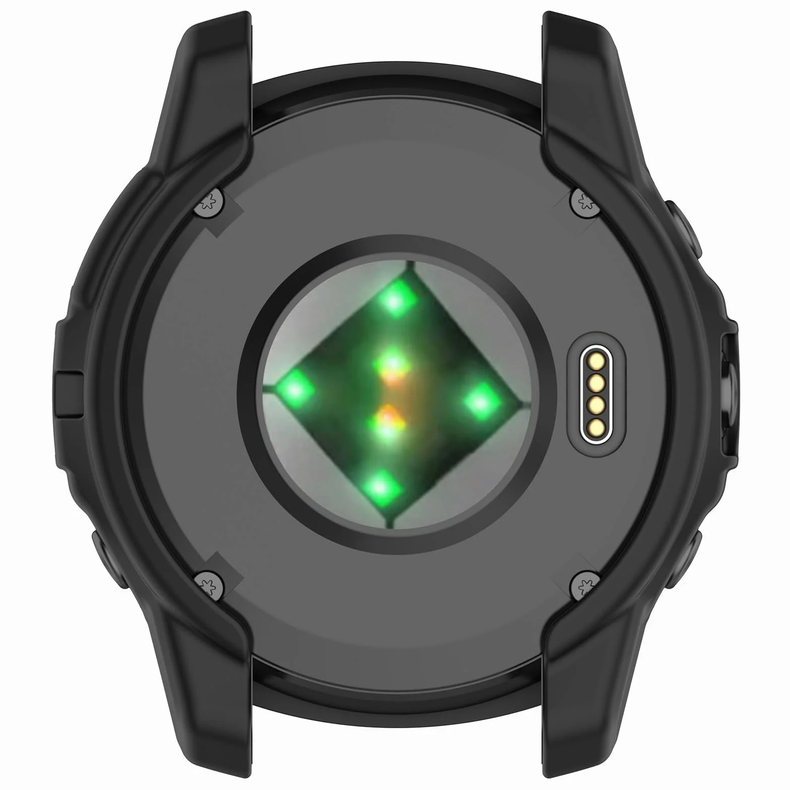 Etui do Garmin Epix Pro Gen 2 51 mm/Fenix 7X Pro - Etui ochronne z TPU, osłona ramy (czarne)