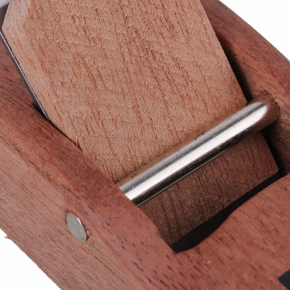 10 cm brązowa stolarz do drewna strugarka do golenia ręczna strugarka golarka samolot stolarz hartowane ostrze DIY drewno narzędzie robocze