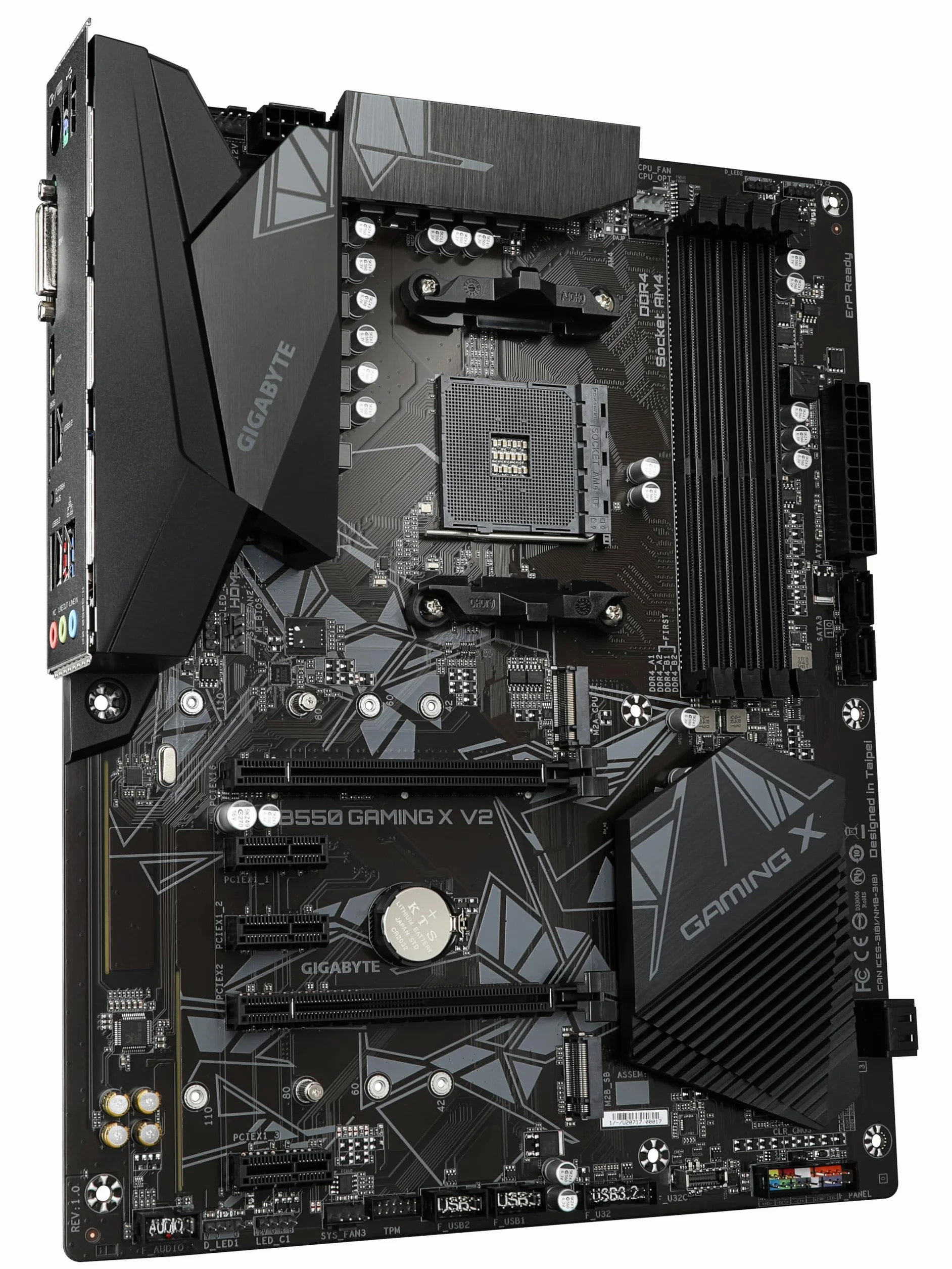 Gigabyte B550 Gaming X V2 Płyta Główna ATX Czarny