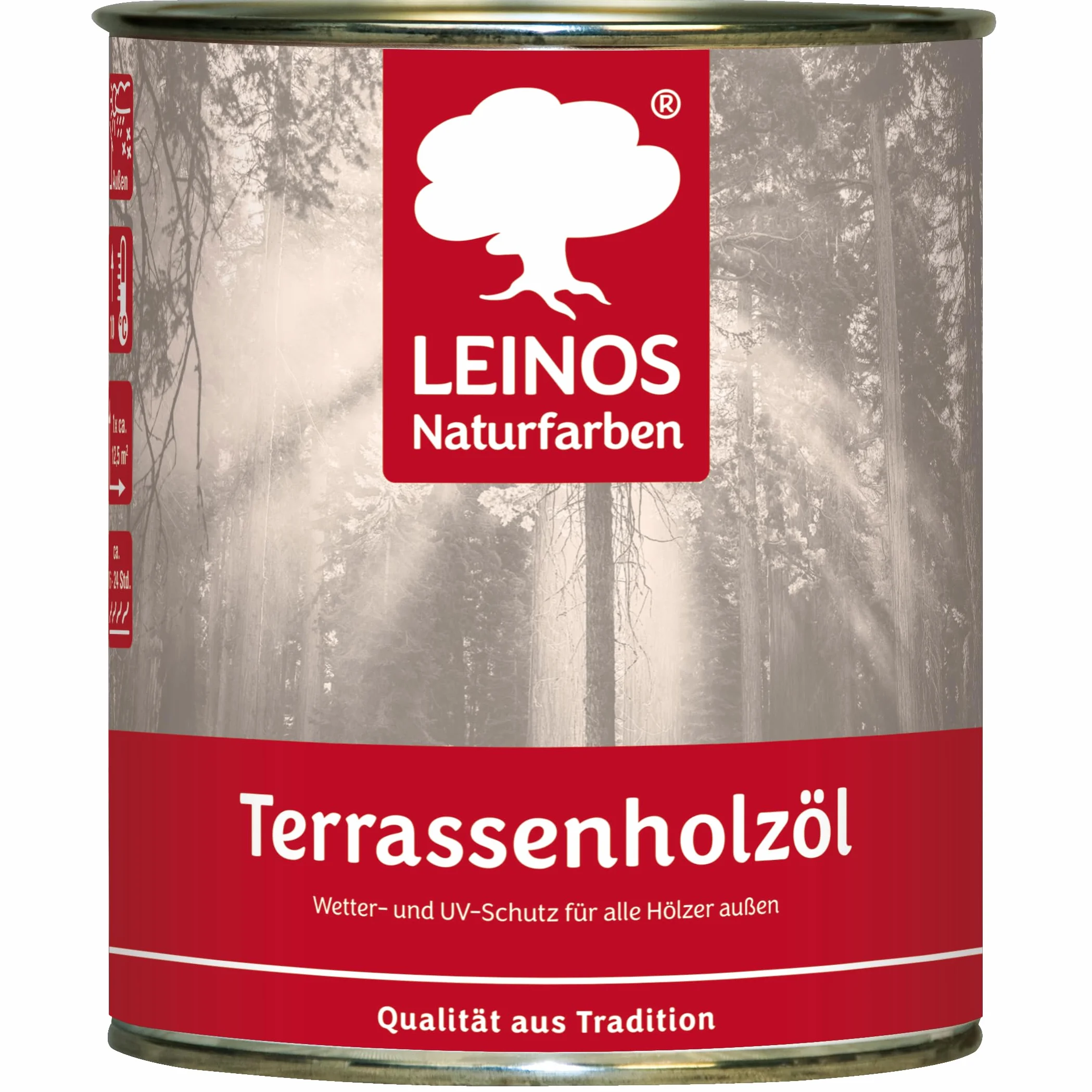 Leinos 236 naturalny olej do drewna na zewnątrz 002 bezbarwny 0,75 l