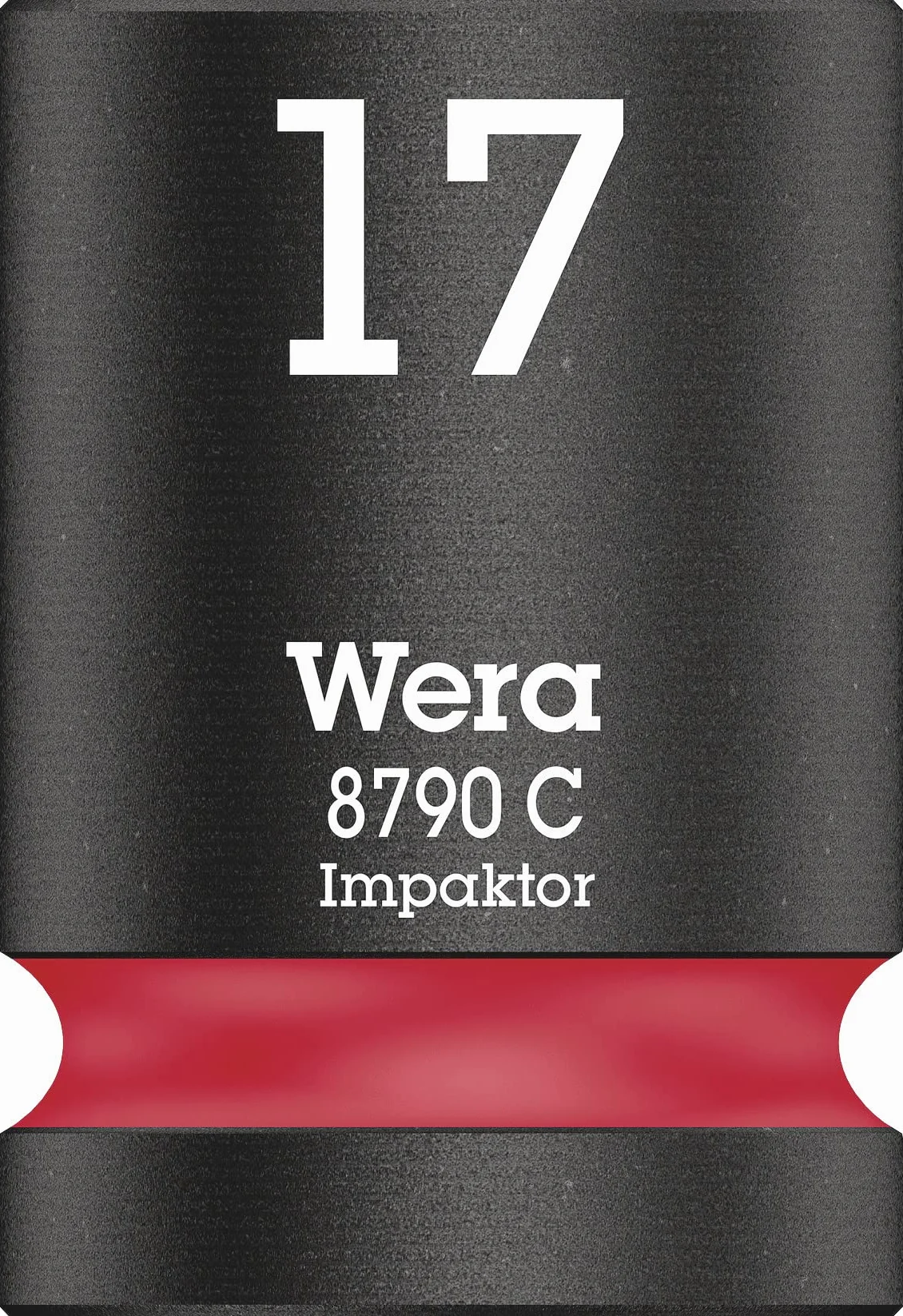 Wera 8790 C Impaktor Nasadka, Czerwony/Czarny, 17.0 mm
