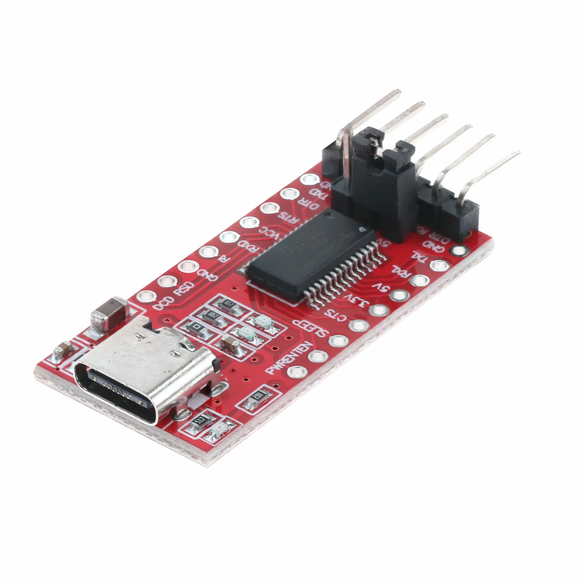 AZDelivery Adapter Szeregowy USB-C na TTL 3,3 V 5 V FT232RL Arduino