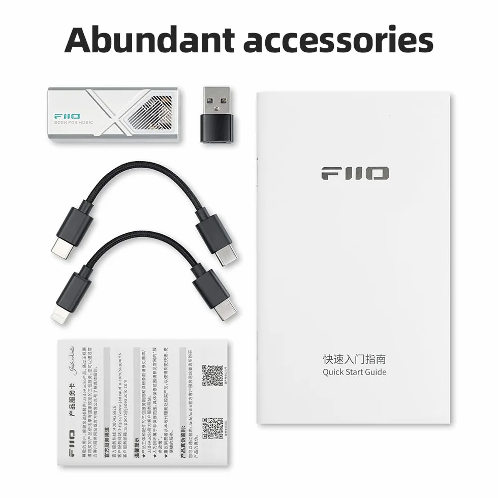 FIIO KA13 przenośny DAC ze wzmacniaczem słuchawkowym czarny