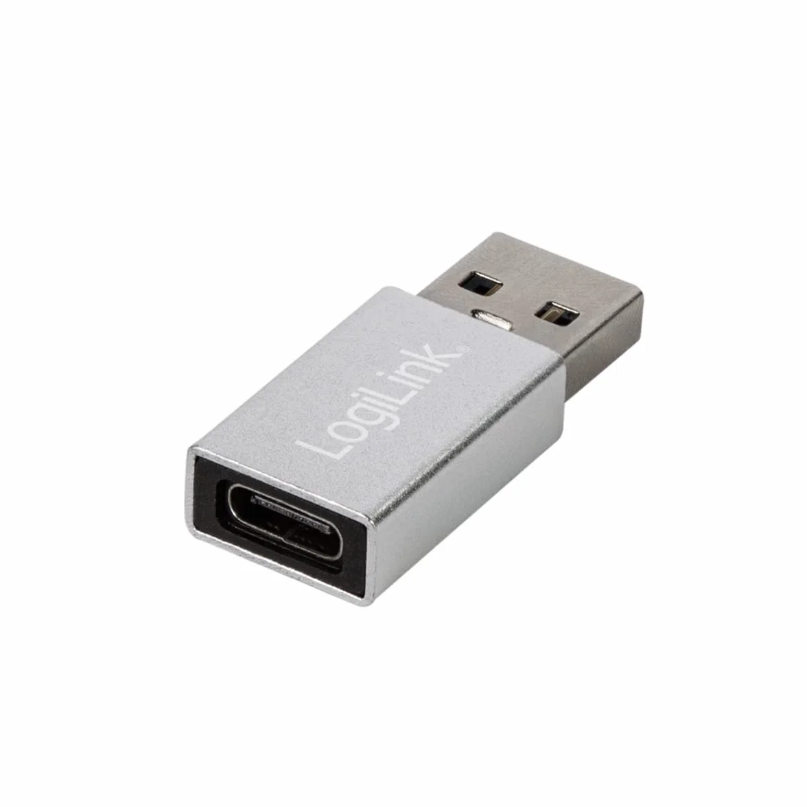 LogiLink USB 3.2 Gen1 adapter USB-A na USB-C srebrny