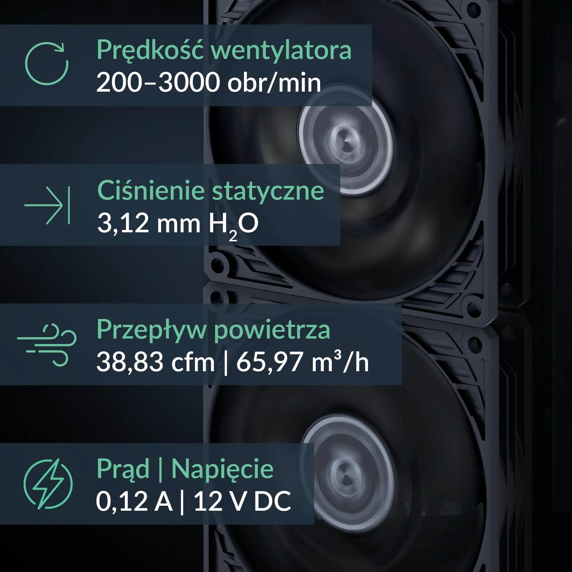 ARCTIC P9 PWM PST - Wentylator do komputera, Wentylator obudowy PWM 92 mm z rozdzielaczem kabli, zoptymalizowany pod kątem ciśnienia statycznego, 200-3000 rpm, cichy i wydajny silnik, tryb 0 dB czarny
