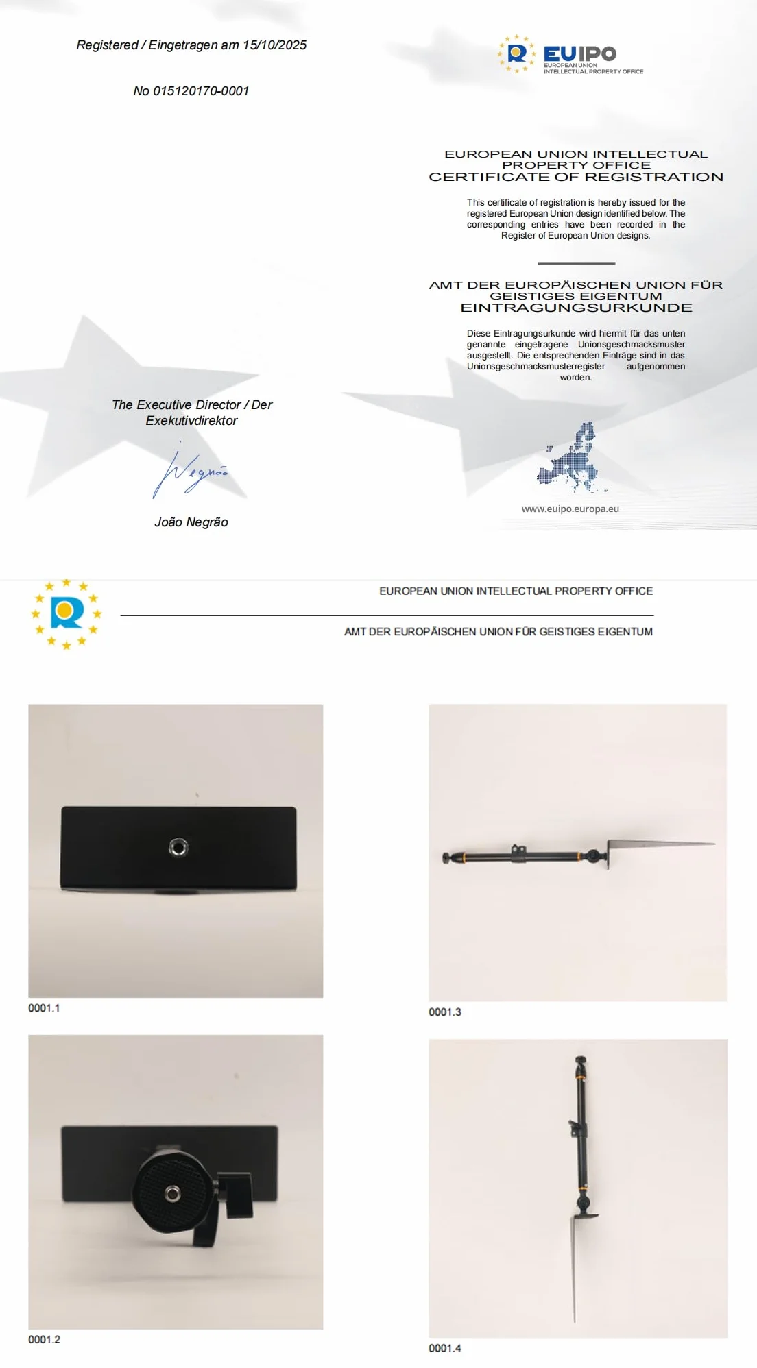 Stojak na projektor stała wysokość 20cm niewidoczny montaż regulowany kąt XGIMI Nebula