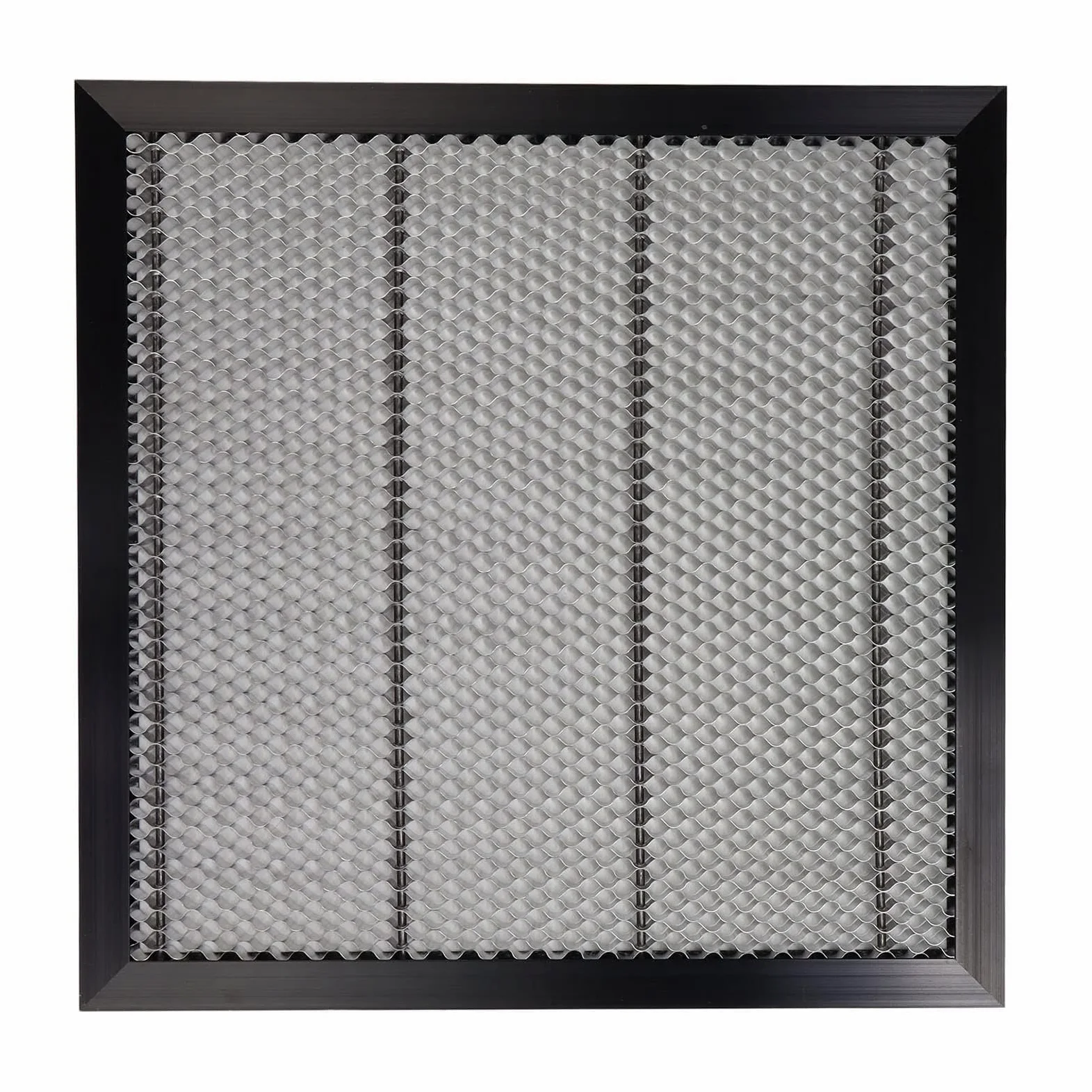 Honeycomb stół roboczy, stół o strukturze plastra miodu 400 x 400 mm, laserowy blat roboczy do wycinarek laserowych do precyzyjnego cięcia laserowego i grawerowania różnych