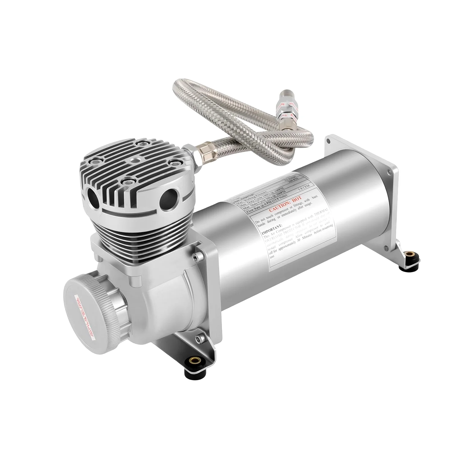 Sprężarka powietrza, 300 W, 200 psi, sprężarka z zawieszeniem pneumatycznym, wysokowydajna sprężarka, klakson, pneumatyczne systemy zawieszenia, opony samochodowe, uniwersalne