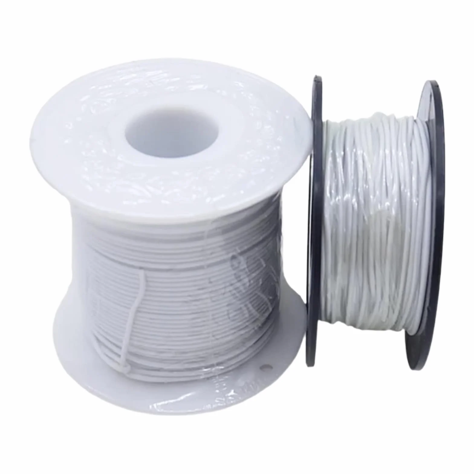 Ultra miękki kabel miedziany 1 rol elastyczny silikonowy 30/28/26/24/22/20AWGDIY kabel (WHITE; 20 metrów (1 rolka); 30AWG)