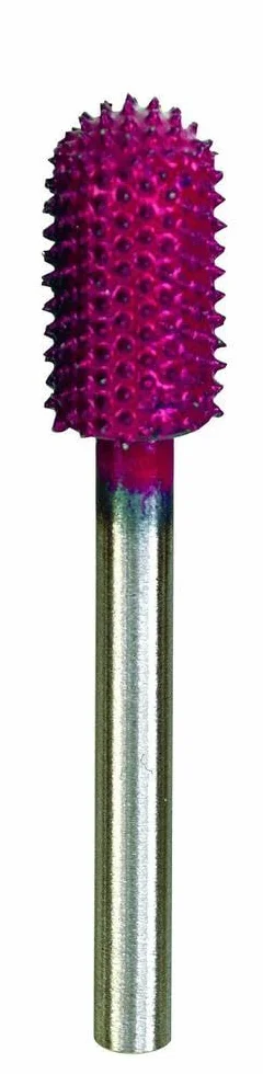 Proxxon 29060 zadziory z węglika wolframu, nos kulowy 1,7 cm x 1,2 cm, czerwony