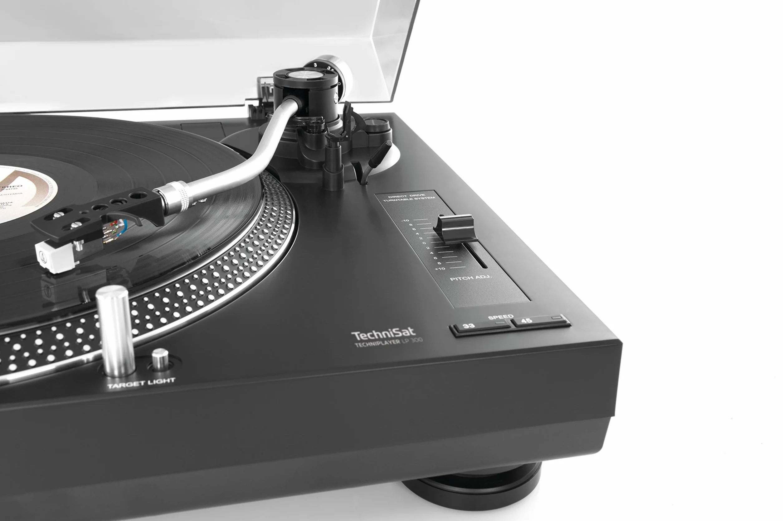 Technisat Techno Iplayer Lp 300 0000/9413 Gramofon, Czarny, 35 x 44 x 15 cm