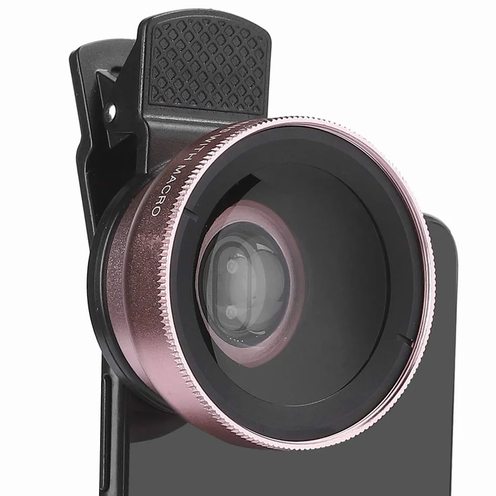Obiektyw do Telefonu 2 w 1 Szeroki Kąt 0,45X i Makro
