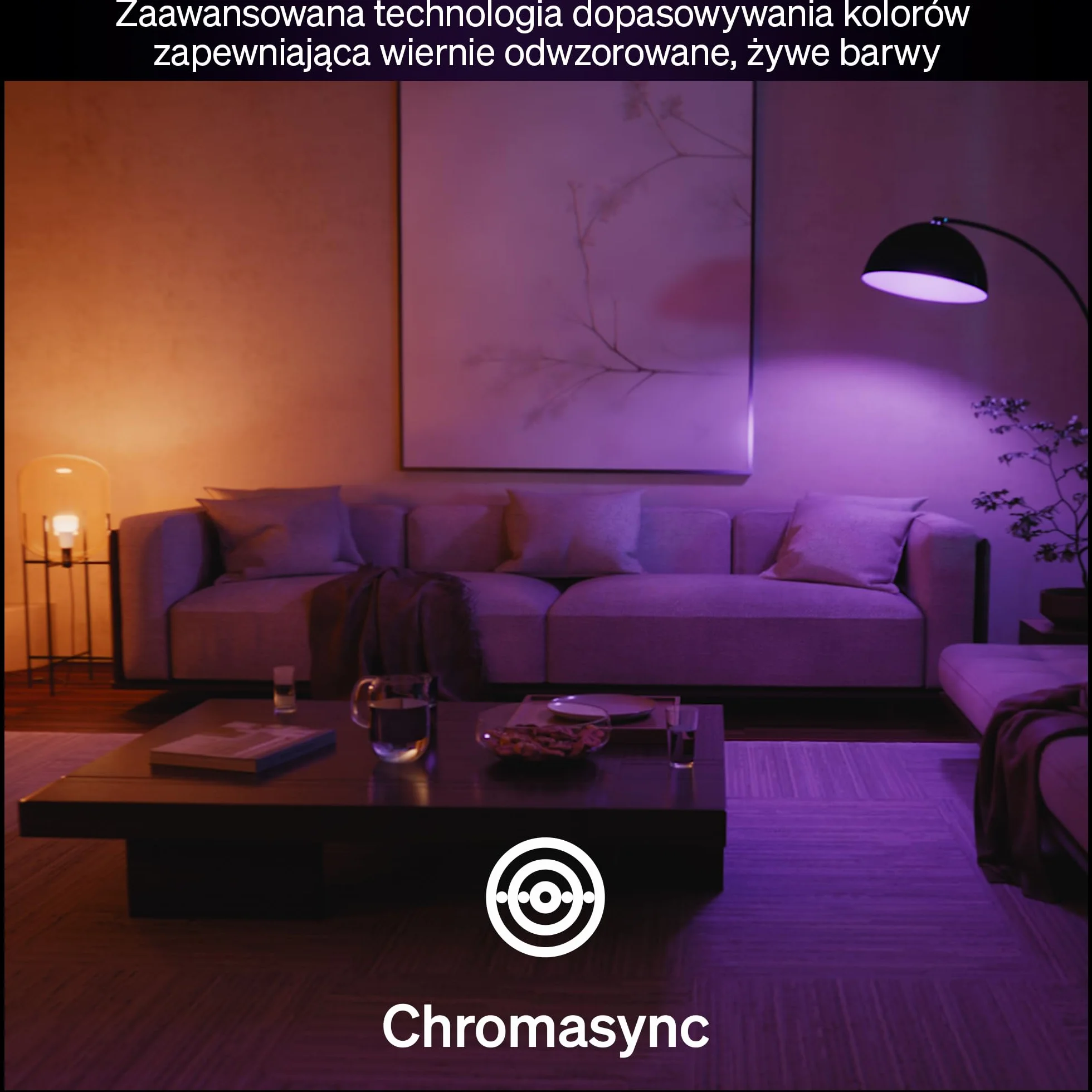 Żarówka Philips Hue Smart LED A60, White Ambiance, trzonek E27, 8,1 W, pełne spektrum światła 1000K–20000K, 1100 lumenów, przyciemnianie, działa z Alexa, Google Assistant i Apple Home, op. 2 szt.