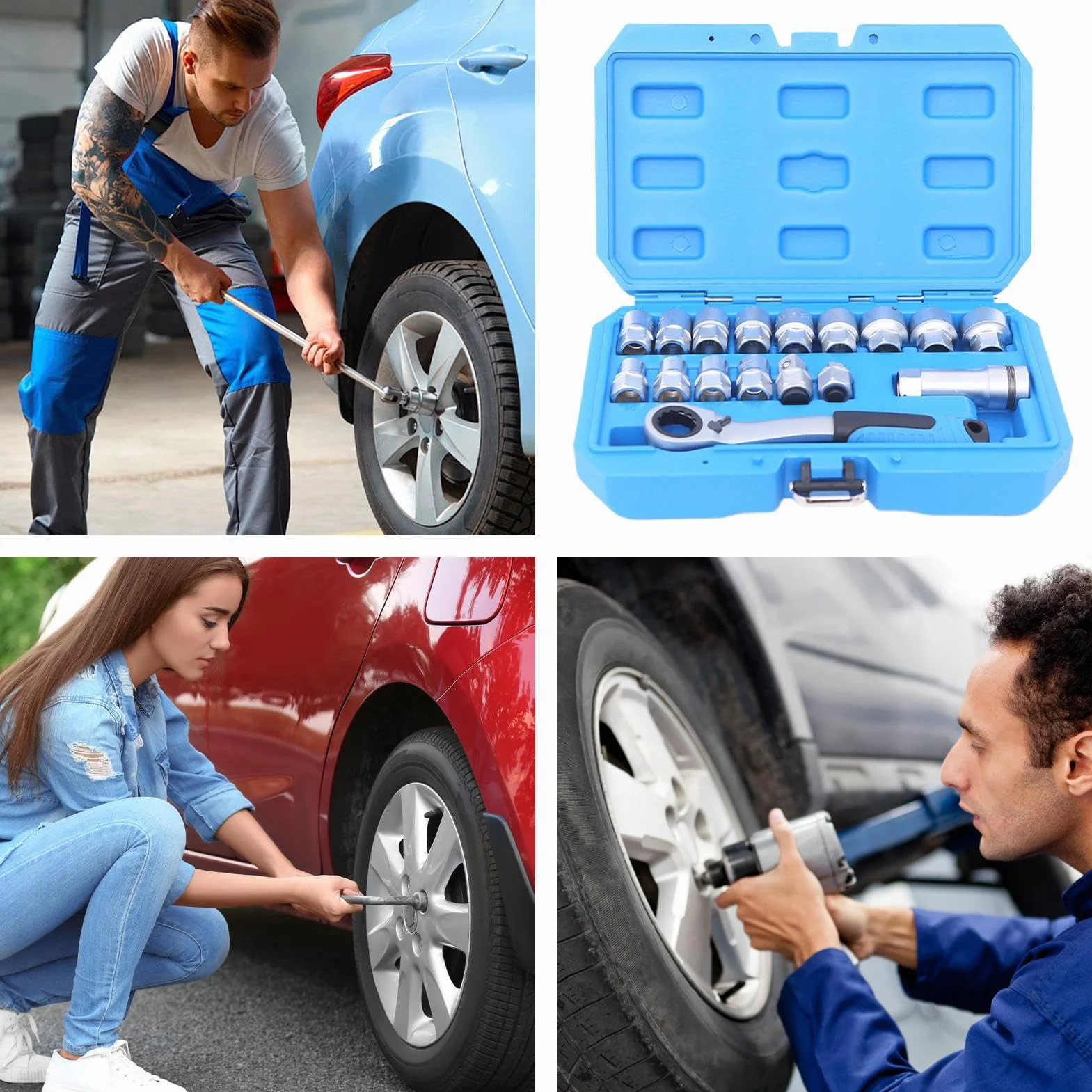 Zestaw Screwdriver Ratchet, regulowana funkcja Torque, przenośne narzędzie ręczne do łatwych nastawień, ergonomiczny design, sprzęt warsztatowy mechaniczny, idealny do montażu pojazdów i konserwacji