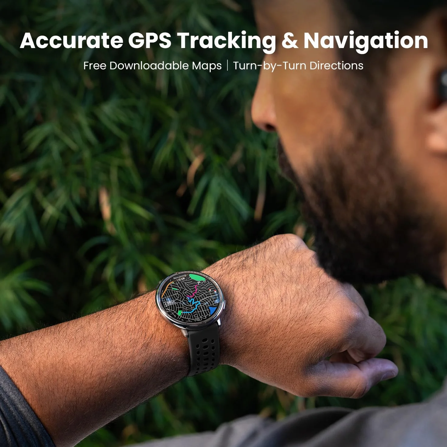 Amazfit Active 2 Smart Watch 44 mm GPS monitor aktywności wodoodporny 160 trybów sportowych czarny