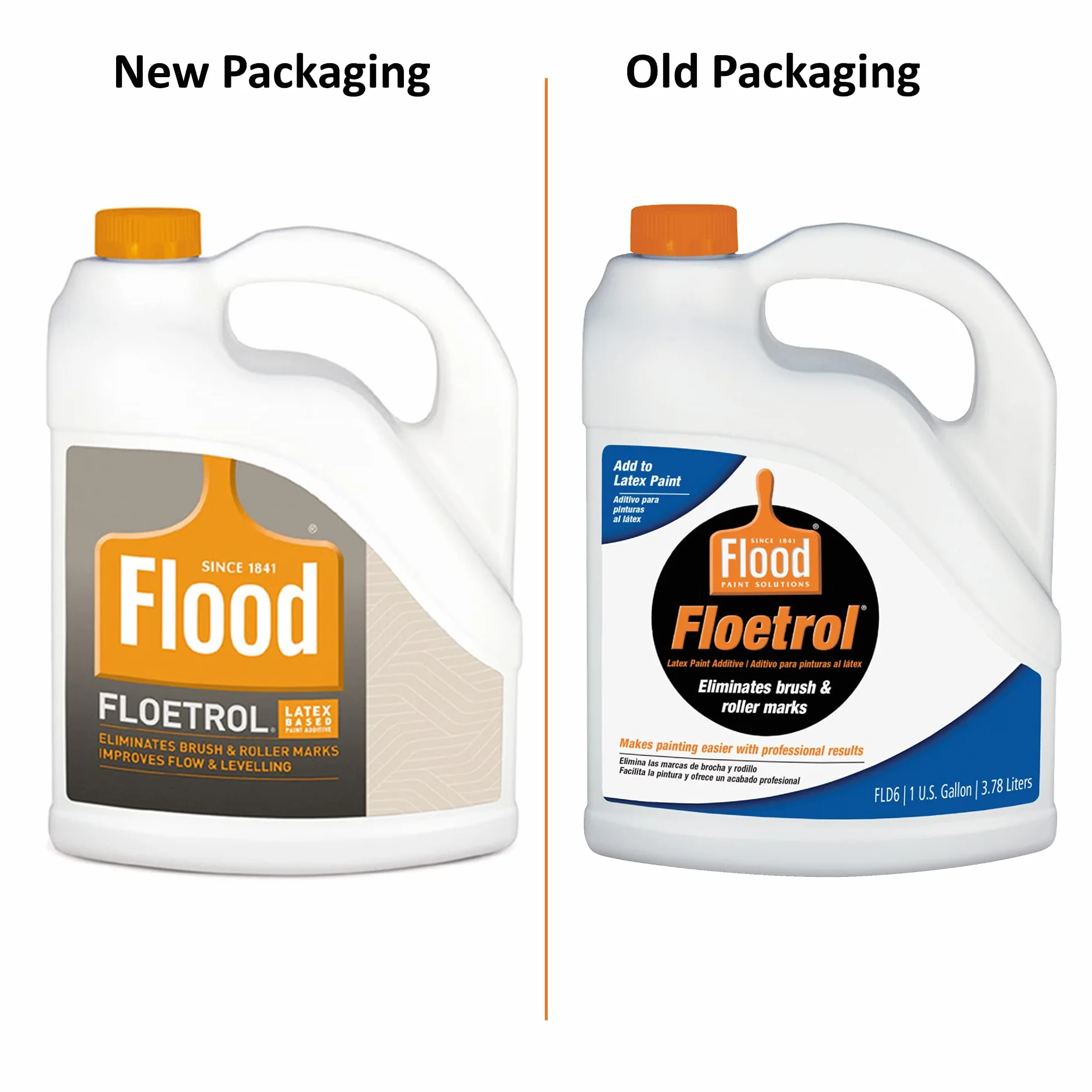 FLOOD/PPG FLD6-04 Floetrol Additive (1 Gallon), 128 Fl Oz (Pack of 1), Assorted
