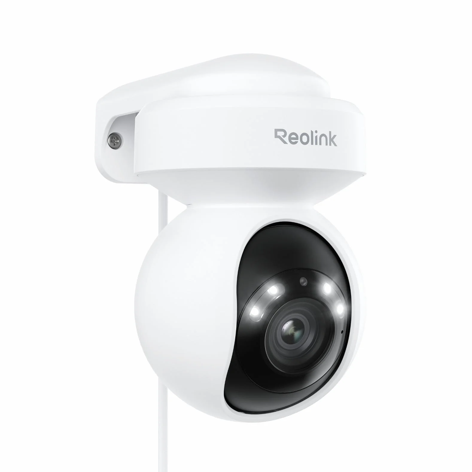 Reolink Kamera bezpieczeństwa 5MP PTZ WiFi, 3X zoom optyczny, noktowizja punktowa i kolorowa, WiFi 2,4/5GHz, wykrywanie ludzi, automatyczne śledzenie, dwukierunkowy dźwięk, E1 Outdoor