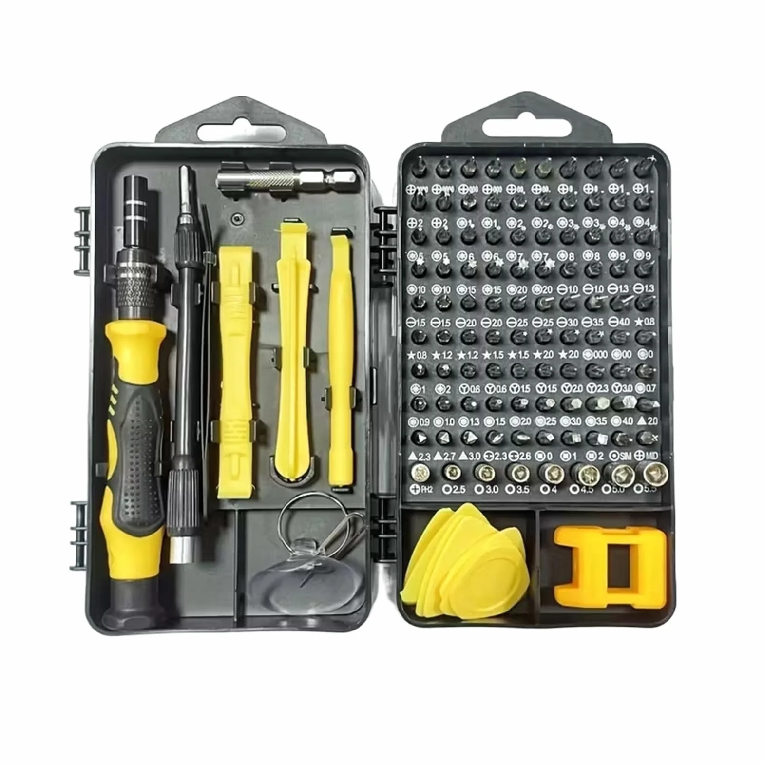 Zestaw wkrętaków precyzyjnych 115 w 1, zestaw narzędzi do naprawy elektroniki do komputera PC, laptopa, telefonu komórkowego, zegarka, PS4, Vive VR, zabawki, okularów