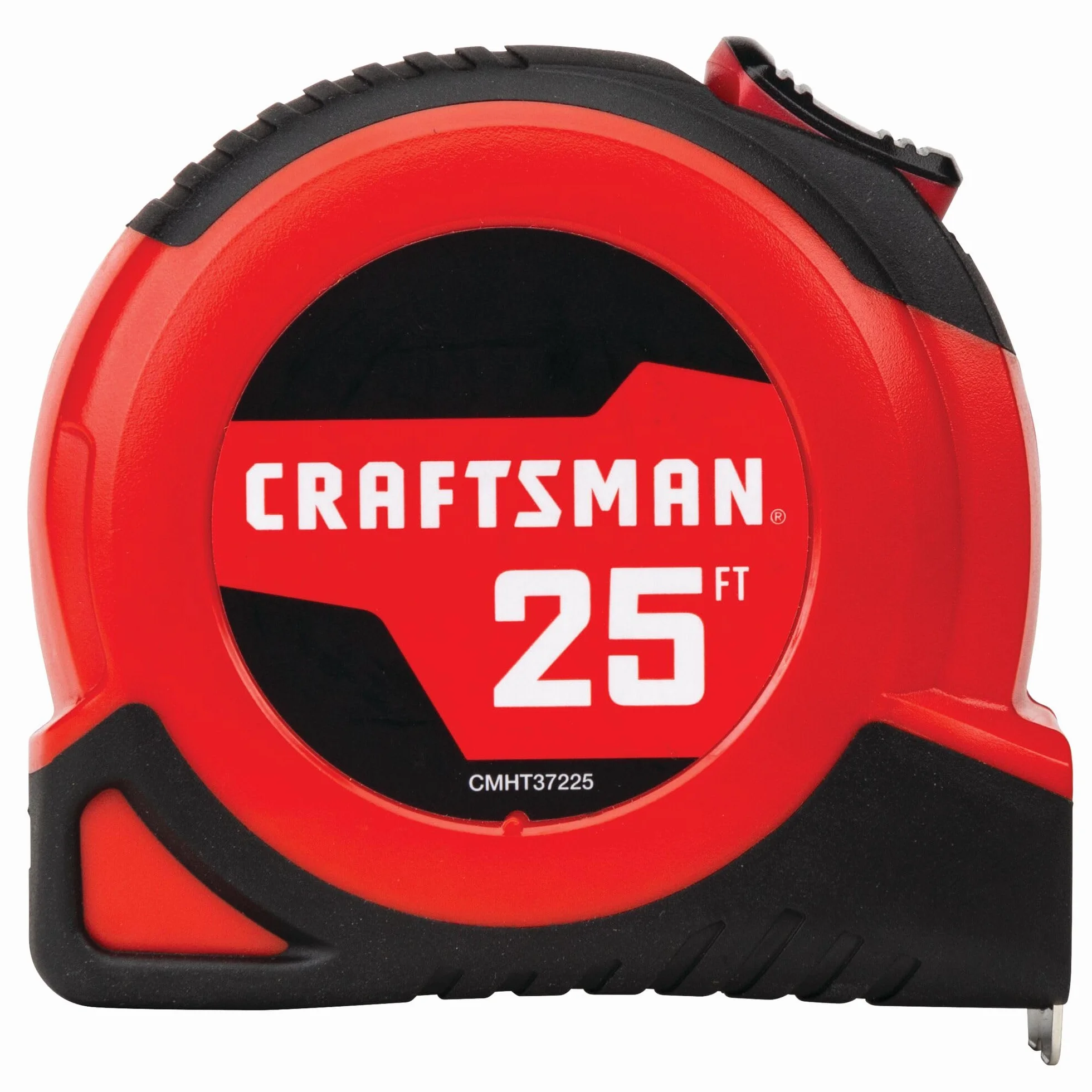 CRAFTSMAN Taśma miernicza, 7,6 m, kontrola cofania i samoblokowanie, gumowy uchwyt (CMHT37225)
