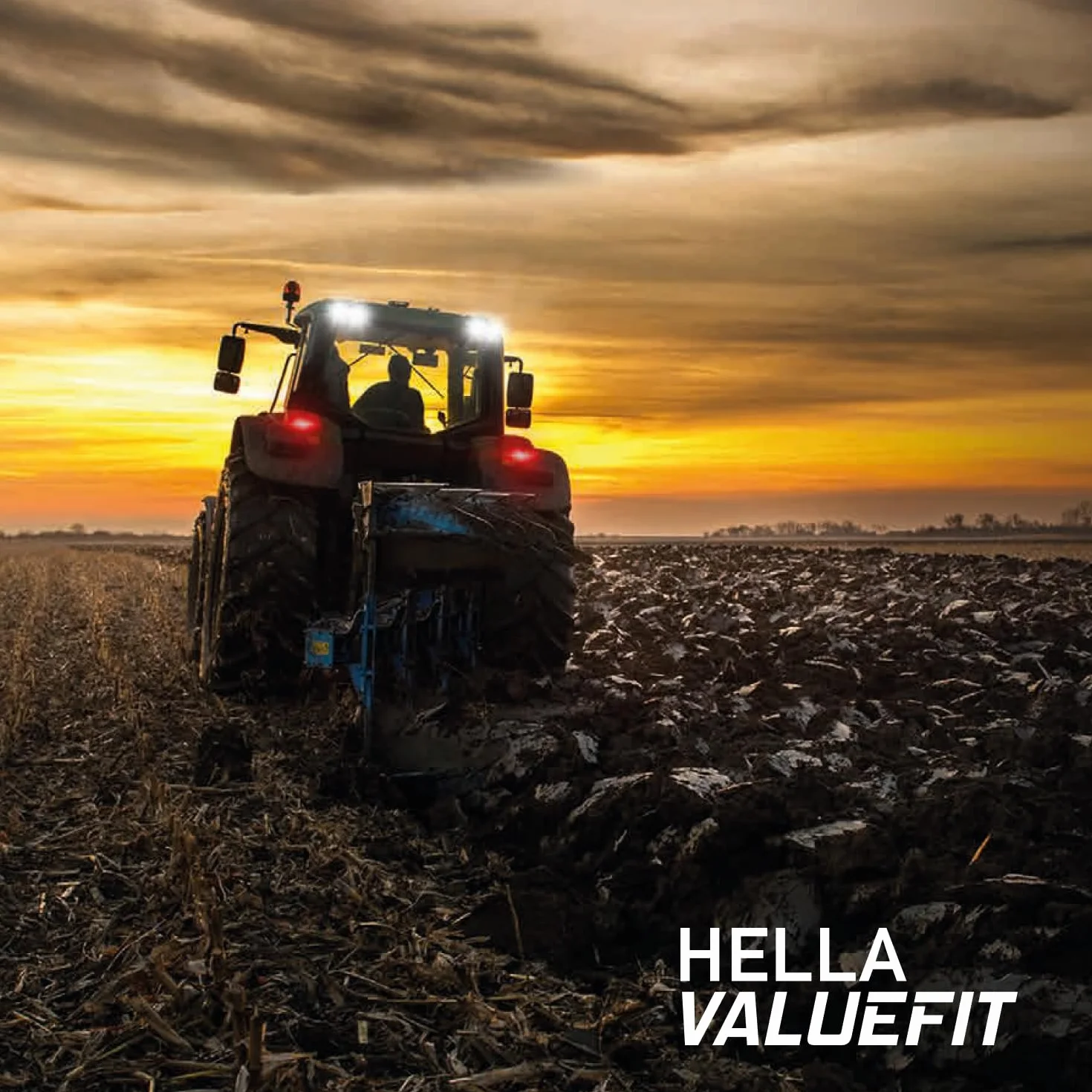 Hella Reflektor, Czarny, 6000 K, 3000 lm, Oświetlenie bliskiego zasięgu, bez światła pozycyjnego