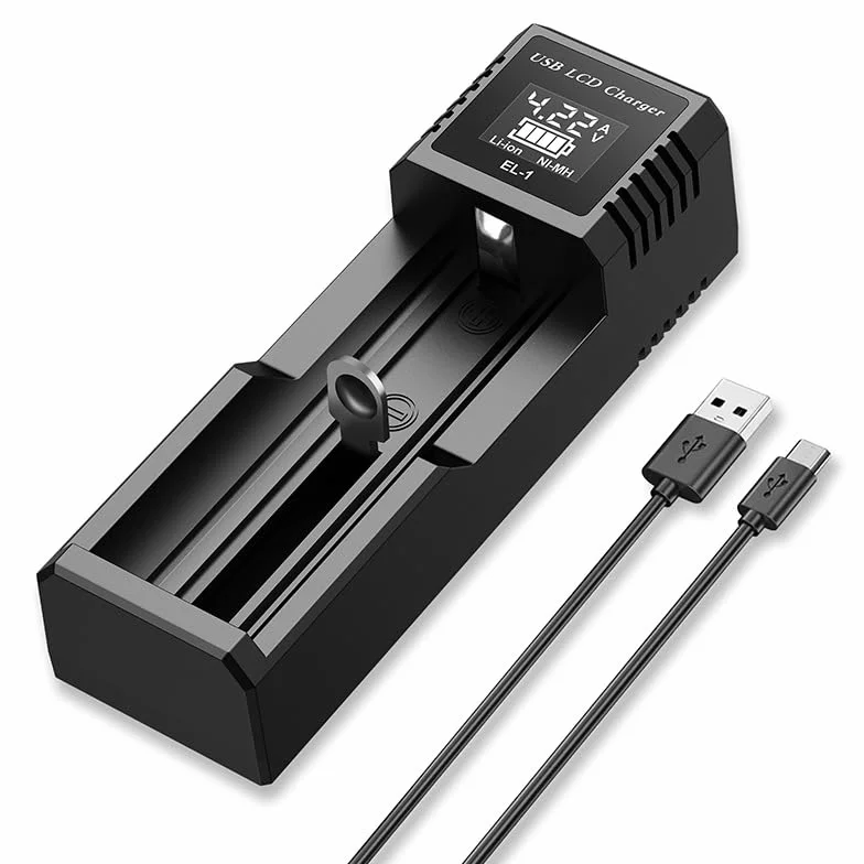 Smart ładowarka USB LCD 18650 3,7 V Ni-MH AA/AAA 1,2 V podwójna