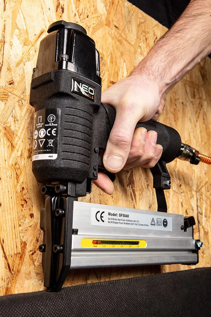NEO TOOLS Ocynkowane zszywki do skoroszytów pneumatycznych (do modelu NEO 14-570), GA18, typ 90 (4K), długość 10-40 mm, 4000 sztuk, z drutu stalowego, ocynkowane, odporne na korozję (35 mm)