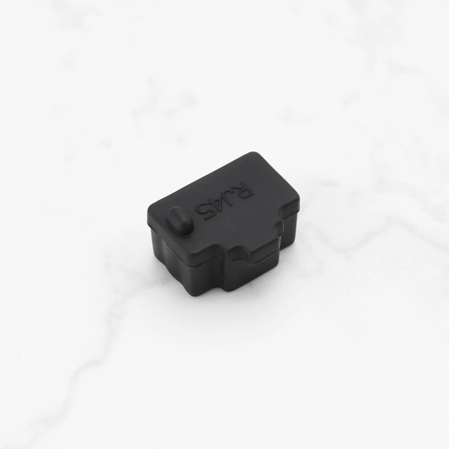Silikonowe ochraniacze RJ45 kompatybilne z bateriami Pylontech US2000 US3000 US5000 typu B, 10 x 12,5 x 8 mm, czarne