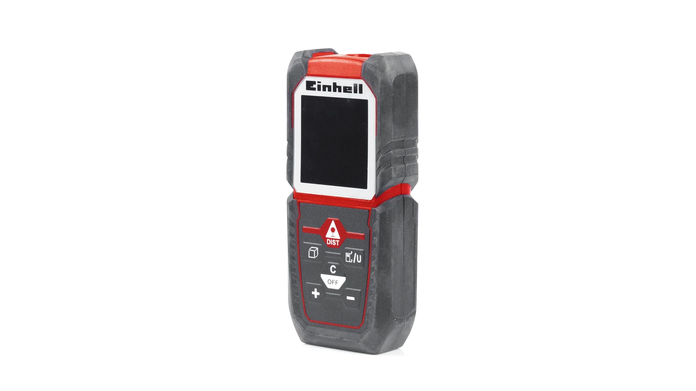 Einhell TC-LD 25 laserowe urządzenie pomiarowe | cyfrowy miernik odległości - narzędzie do pomiaru długości (do 25 m), obszarów i objętości | zawiera etui do przechowywania