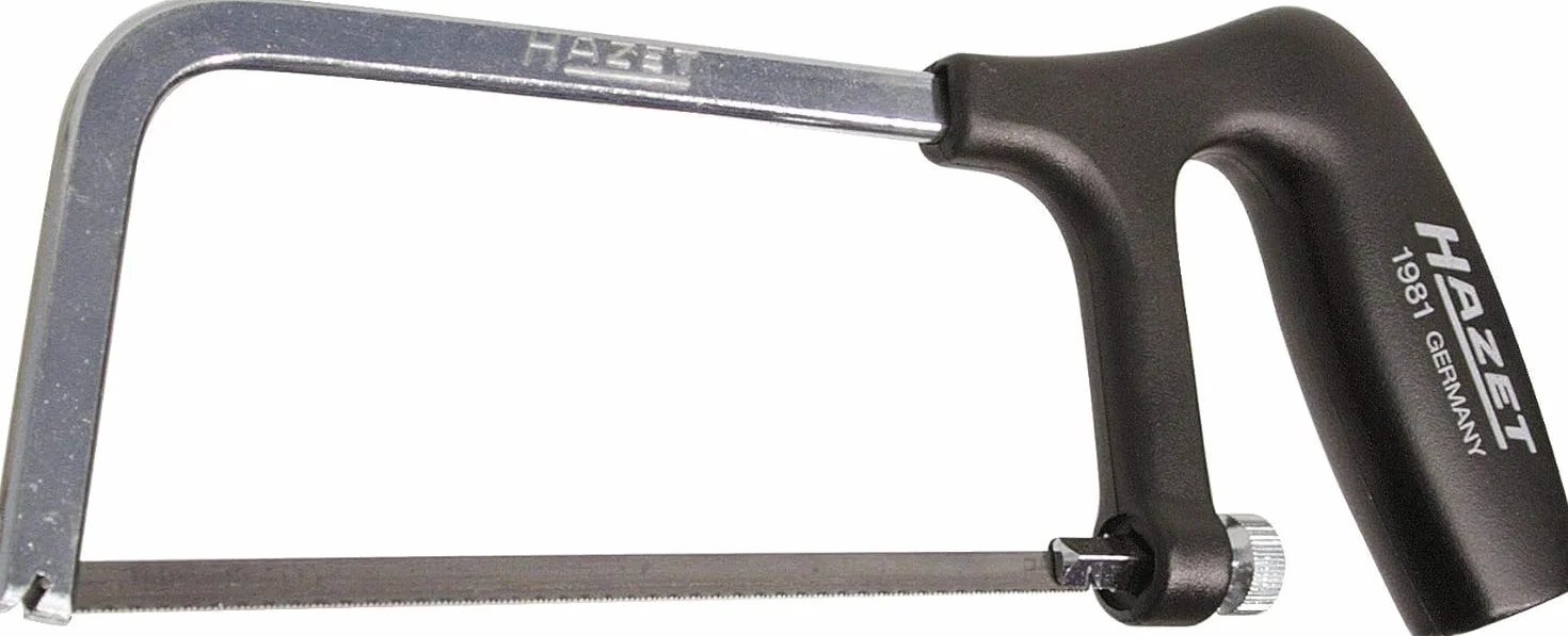 HAZET 1981 I Brzeszczot ze stali narzędziowej chromowo-stopowej z uchwytem z tworzywa sztucznego wzmocnionego włóknem szklanym, do brzeszczotów: 150 mm, zęby/cal: 32