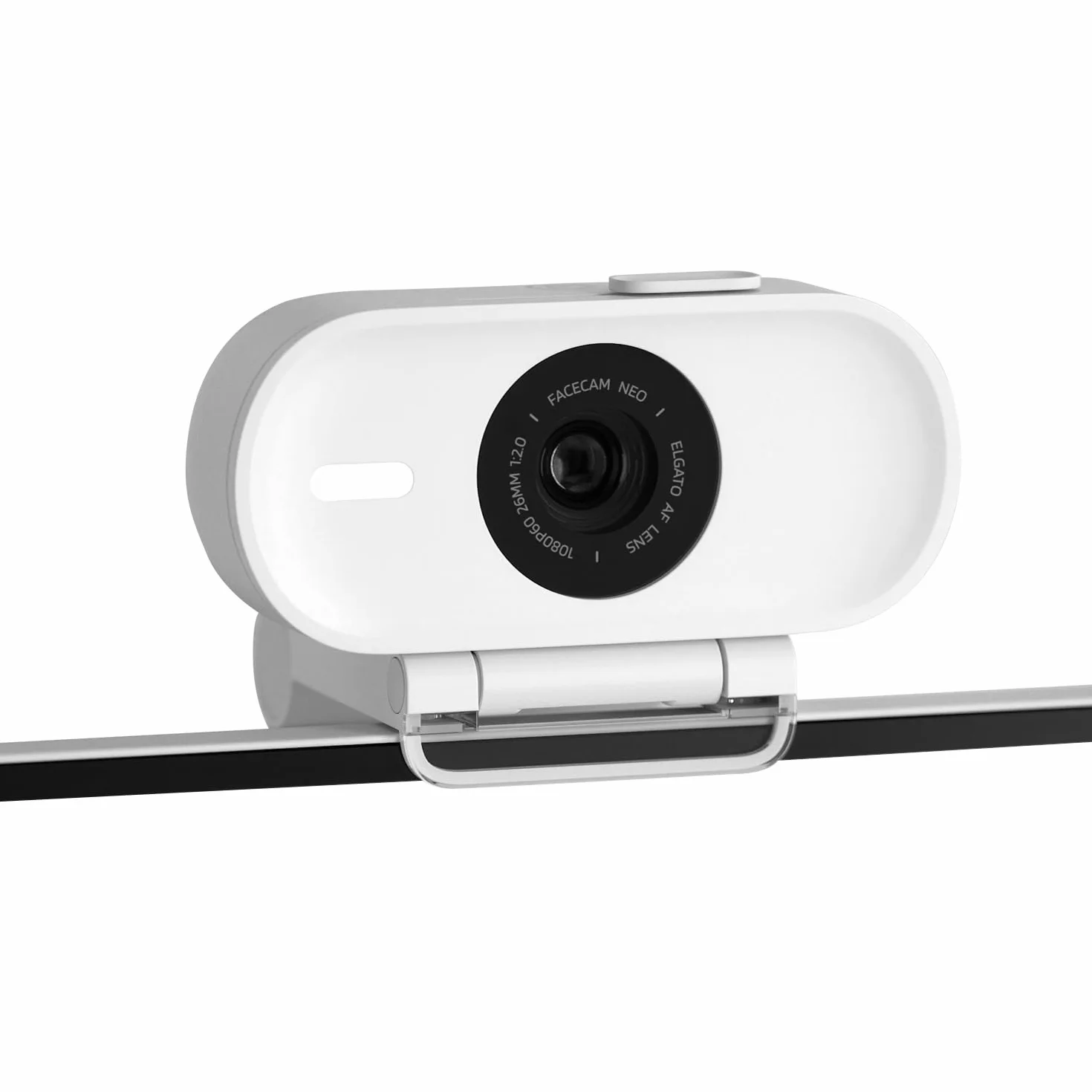Elgato Facecam Neo – kamera internetowa Full HD z przesuwaną osłoną prywatności, korekcja światła, do wideorozmów, transmitowania, Teams/Zoom/Slack/OBS/Twitch/YouTube – USB-C/Plug & Play PC/laptop/Mac