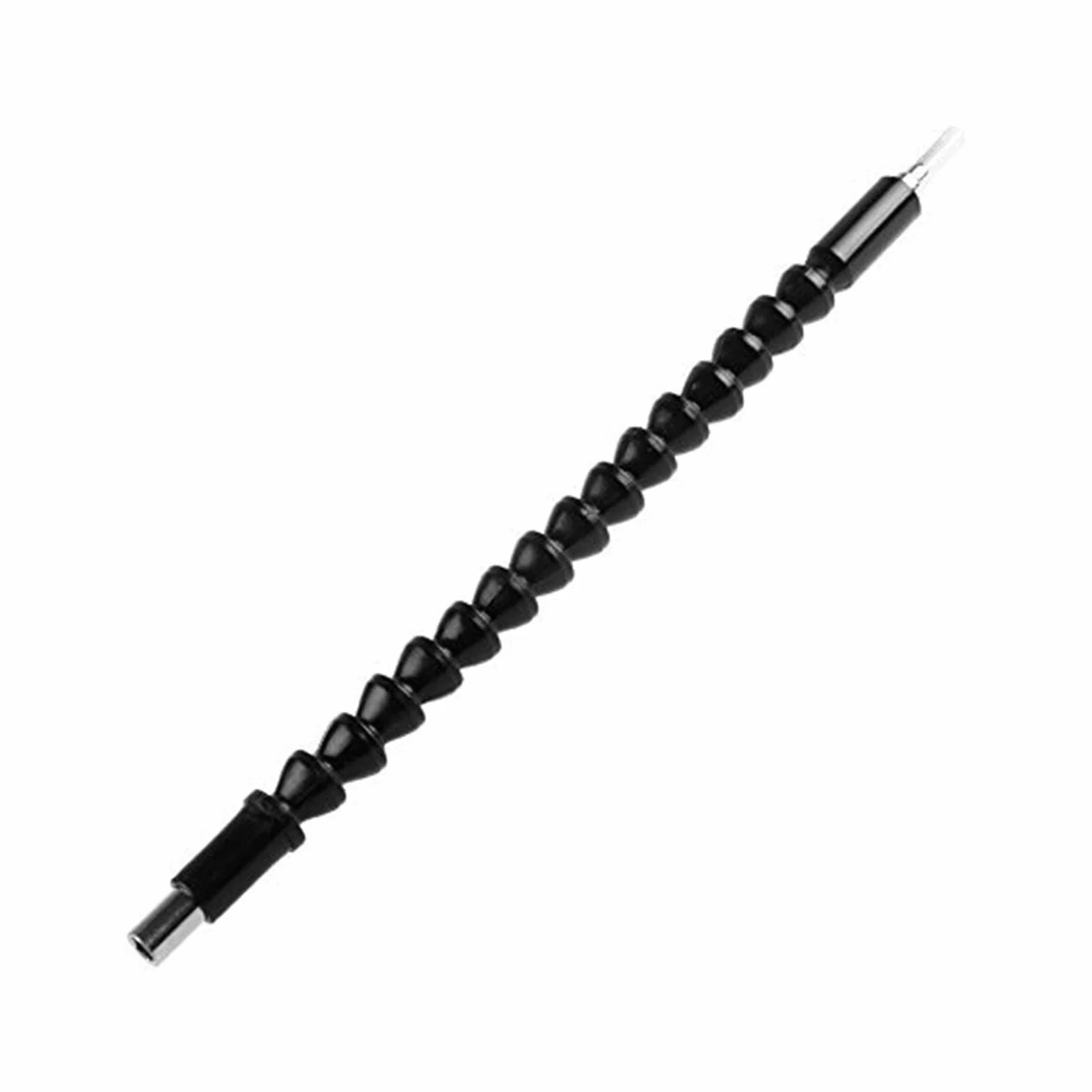 Flexible Bohrerverlängerung, 1/4-Zoll-Sechskantschaft 11,6-Zoll-Schraubendreher Flexible Sockelverlängerung mit magnetischer Schnellkupplung