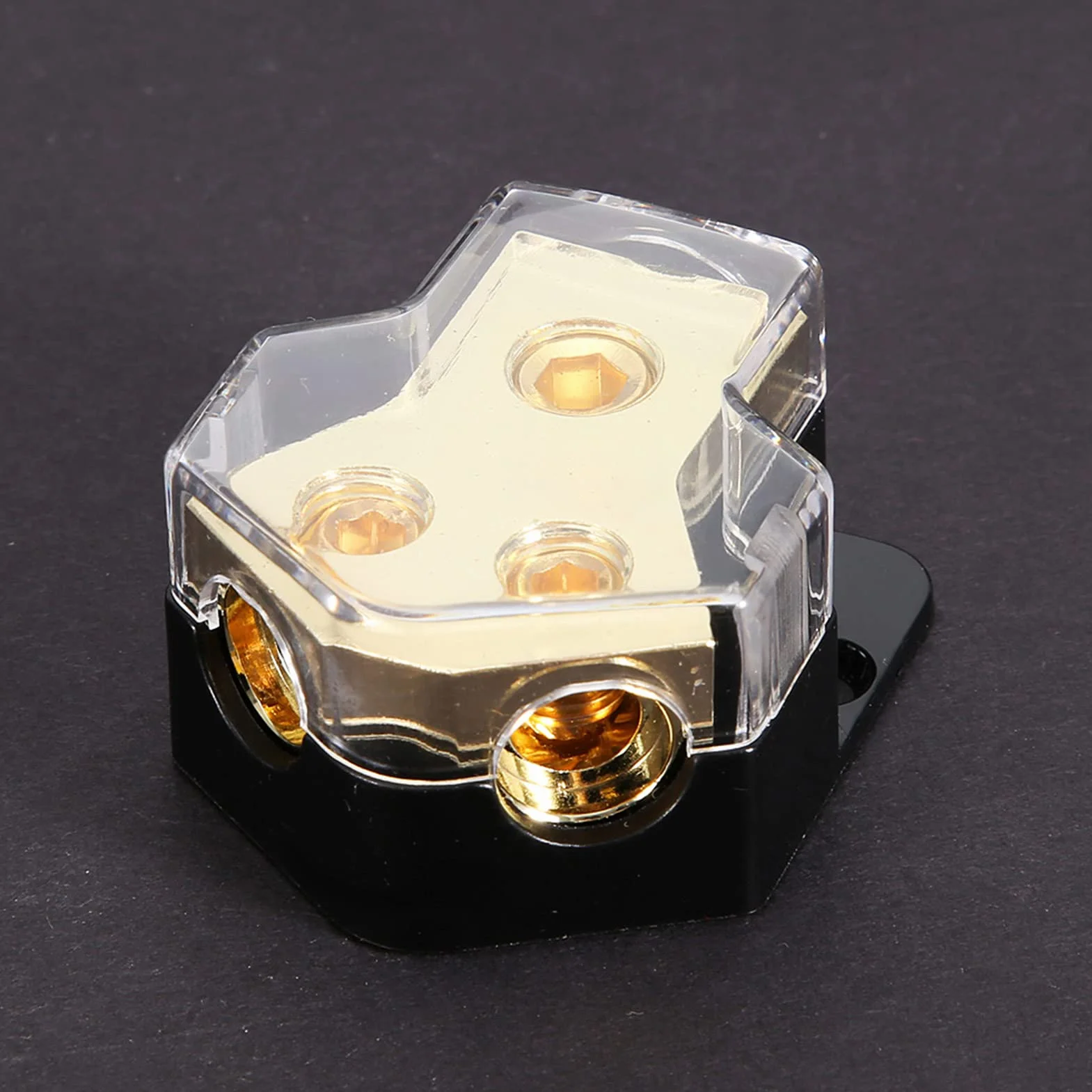 Rozdzielacz zasilania samochodowego audio, blok dystrybucji uziemienia 1x1GA 2x4GA