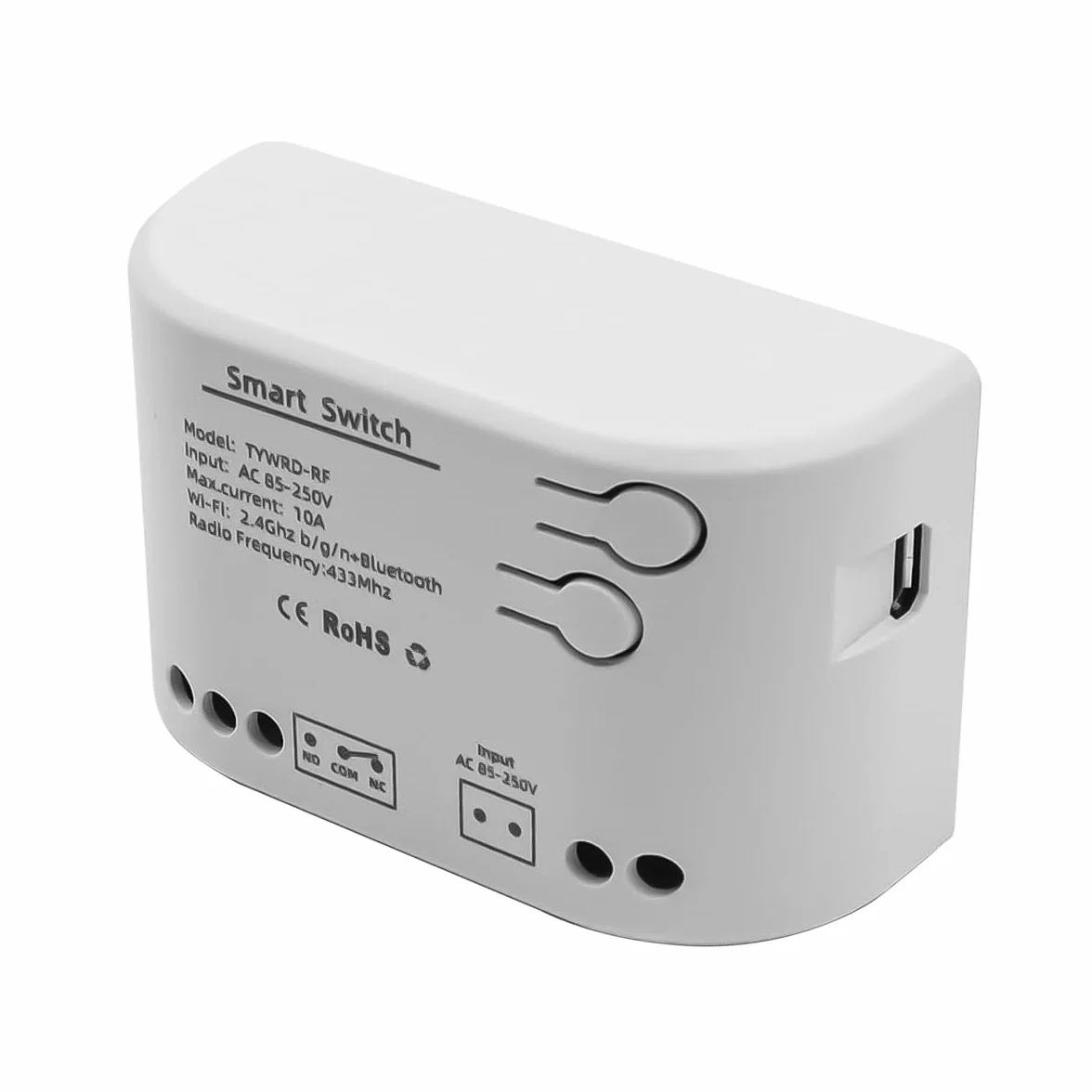 DollaTek AC 85-250 V WiFi bezprzewodowy inteligentny prze??cznik wytrawiaj?cy przeka?nik samoblokuj?cy, kontrola dost?pu, automatyczny otwieracz do drzwi gara?owych WiFi kompatybilny z Tuya Smart Life
