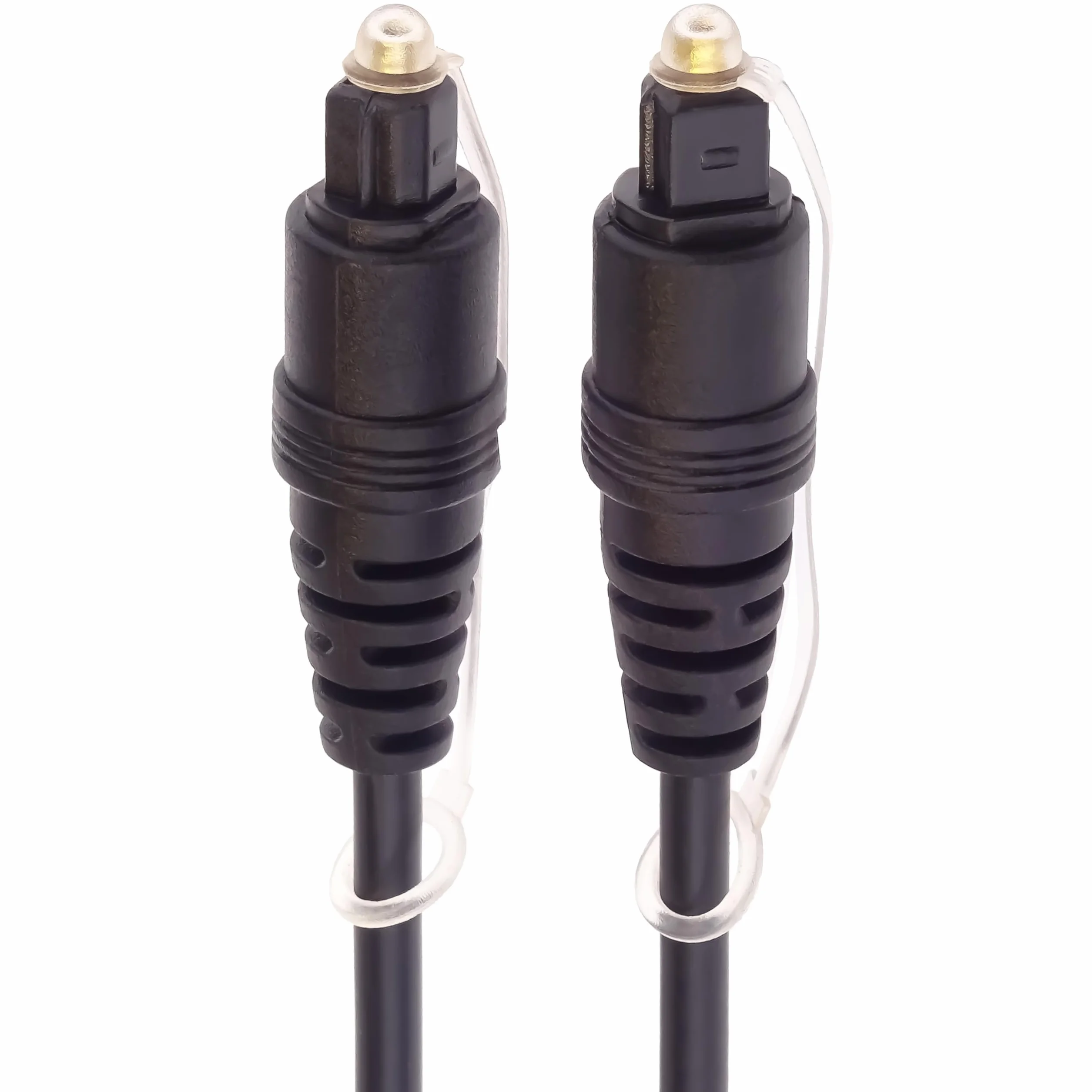 PremiumCord Kabel Audio Toslink 2m Męski Na Męski Cyfrowy Pozłacany Czarny