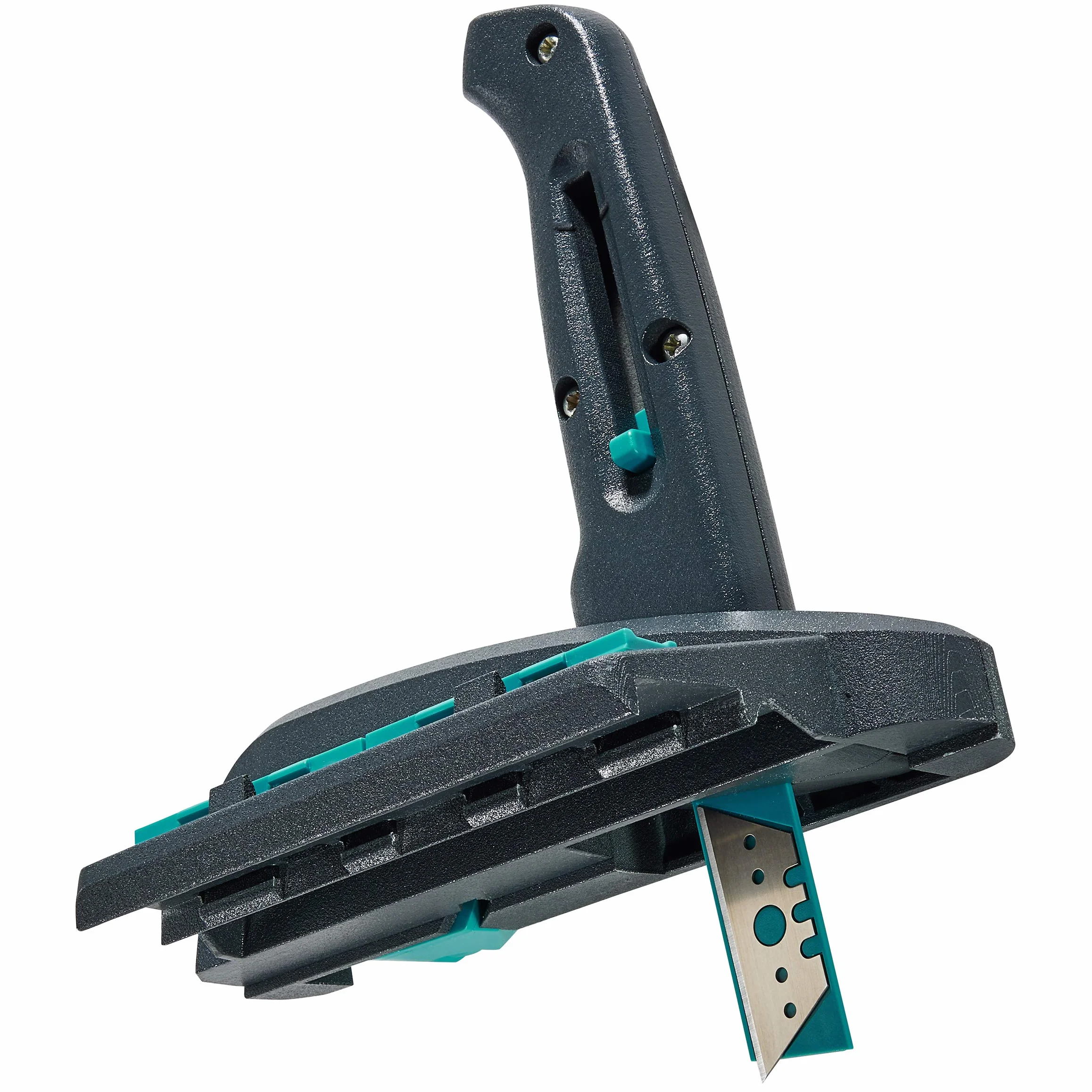 wolfcraft Przykładnica z mechanizmem do cięcia płyt gipsowo-kartonowych I 4014000 I Nacinanie, przełamywanie i cięcie płyt gipsowo-kartonowych w jednym przejściu