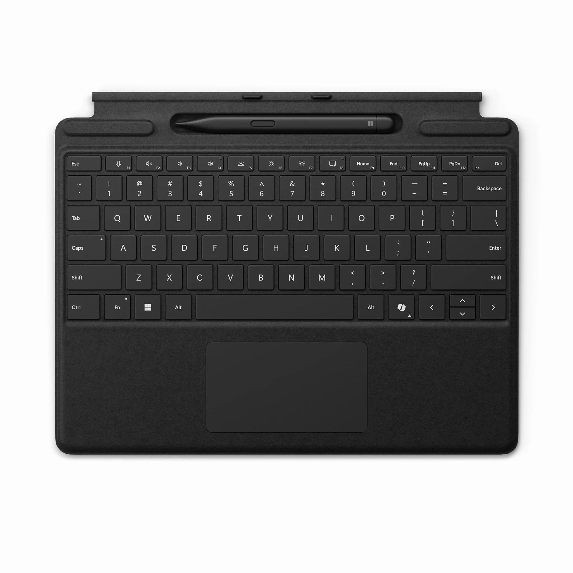 Microsoft Surface Pro Keyboard czarna QWERTZ z Surface Slim Pen kompatybilna z Surface Pro Copilot+ PC 11 edycja Surface Pro 9 Surface Pro 8