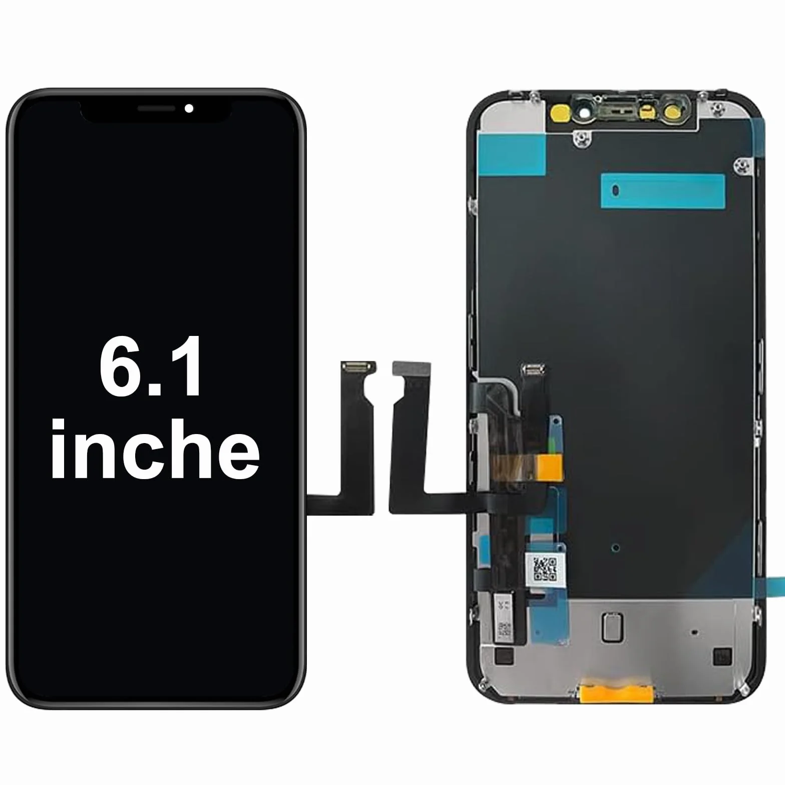 Wymiana ekranu LCD do iPhone XR 6,1'' zespół wyświetlacza z dotykowym digitizerem A1984 A2105 A2106 A2107 A2108 zestaw naprawczy