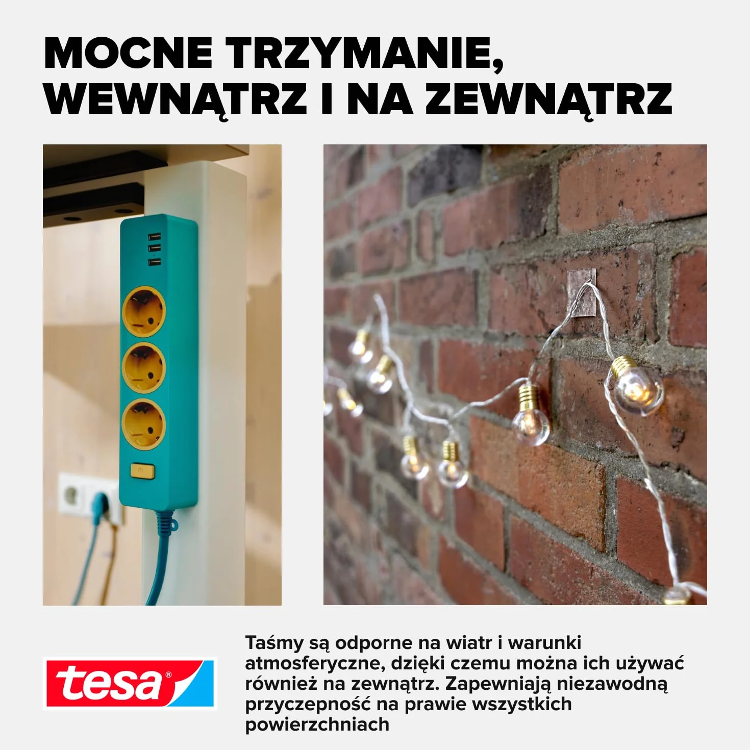 tesa Uniwersalna taśma Nano – przezroczysta, dwustronna taśma klejąca, łatwa do usunięcia i ponownego użytku, odporna na warunki atmosferyczne, do użytku wewnątrz i na zewnątrz, 1 rolka – 3 m x 30 mm