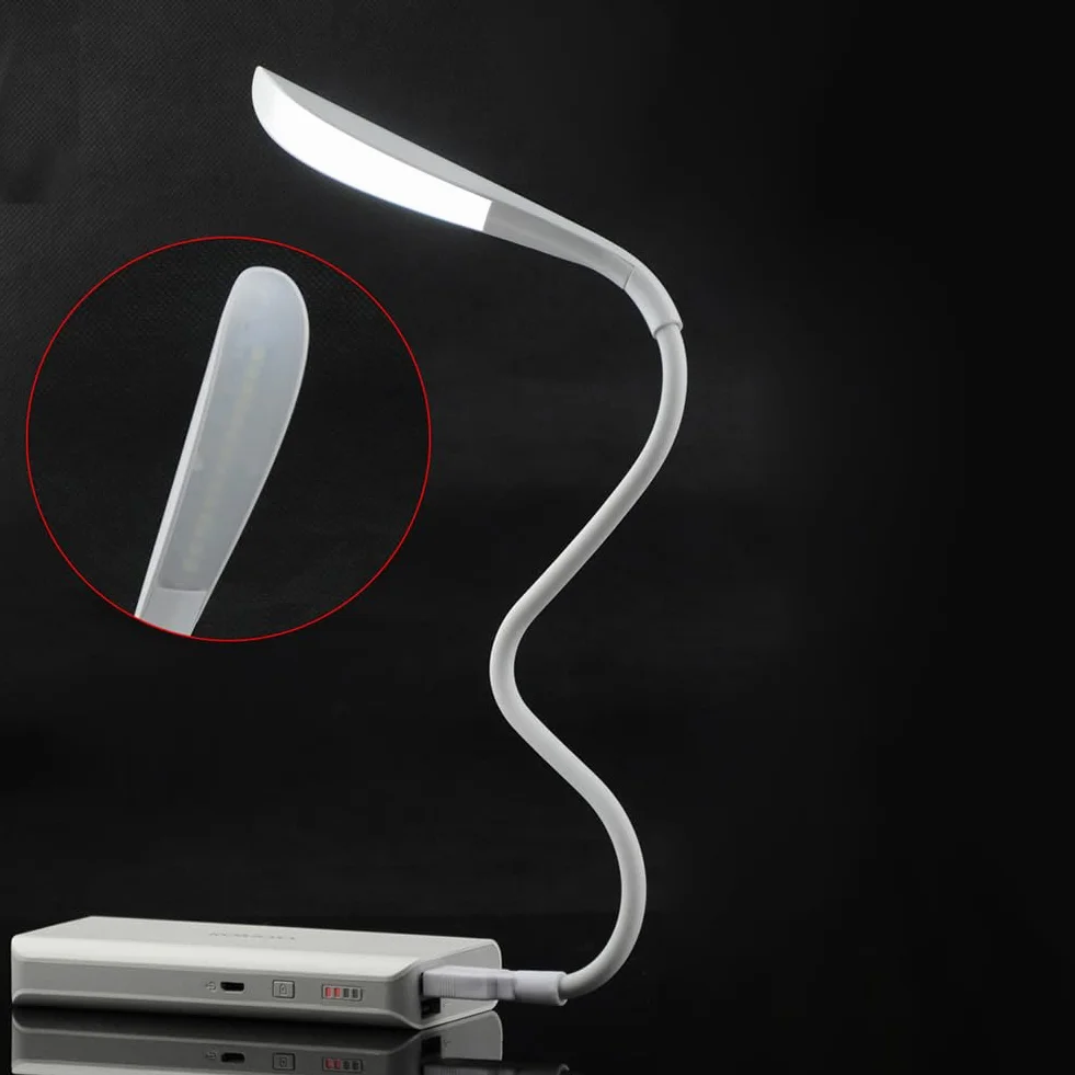 Cerioll Lampa USB LED ściemnialna do czytania 3-stopniowa regulacja jasności
