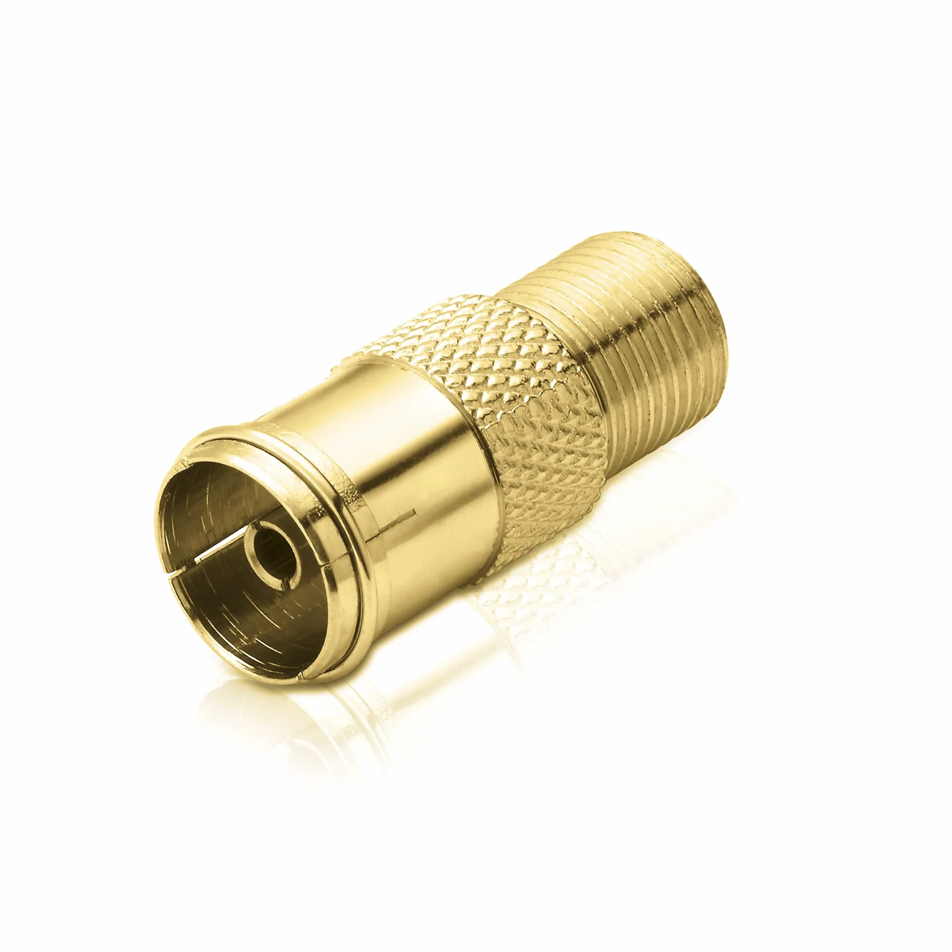 Conecto Adapter antenowy gniazdo F na gniazdo koncentryczne IEC SA-CC50835 zestaw 1 szt